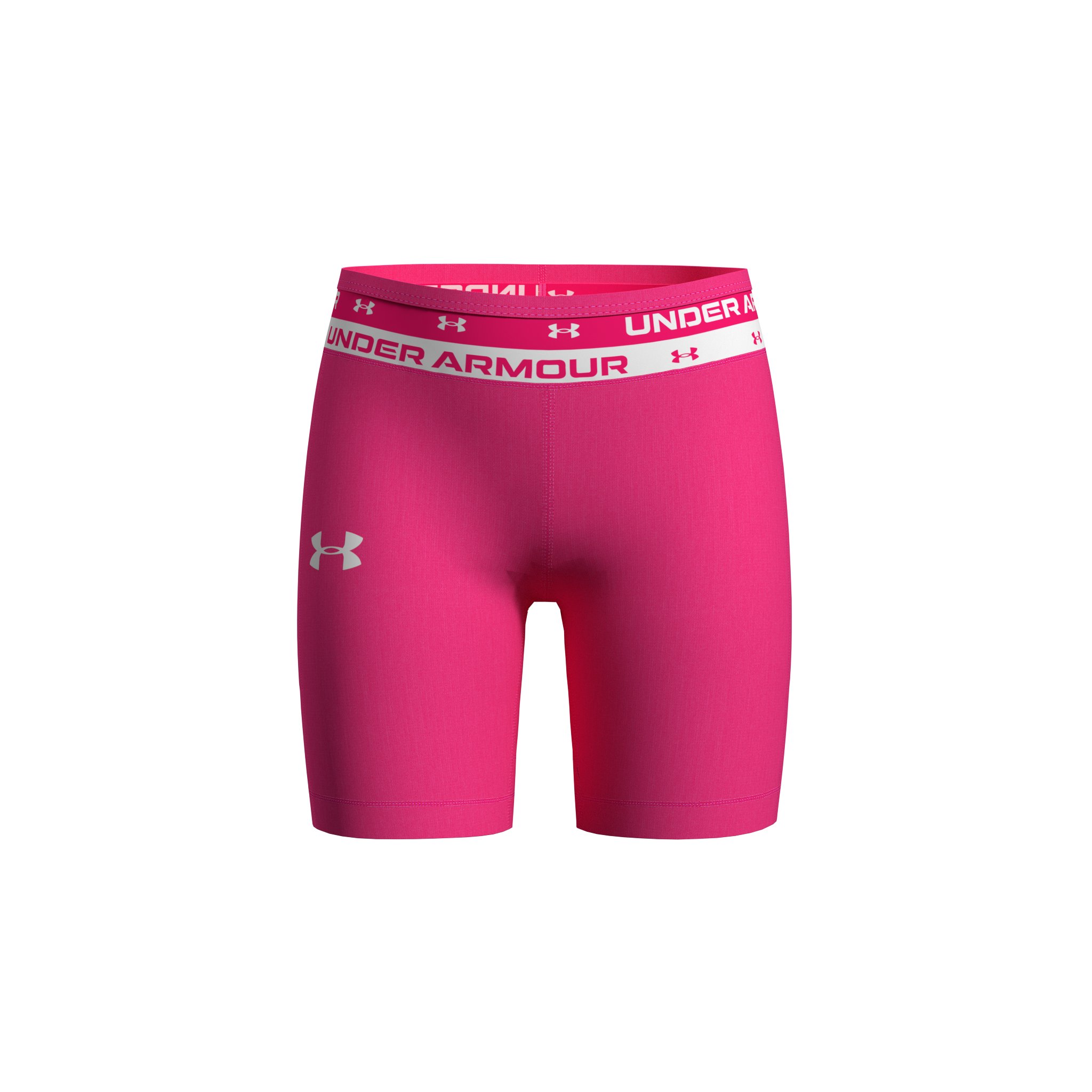 Girls' HeatGear Armour Bike Shorts  1