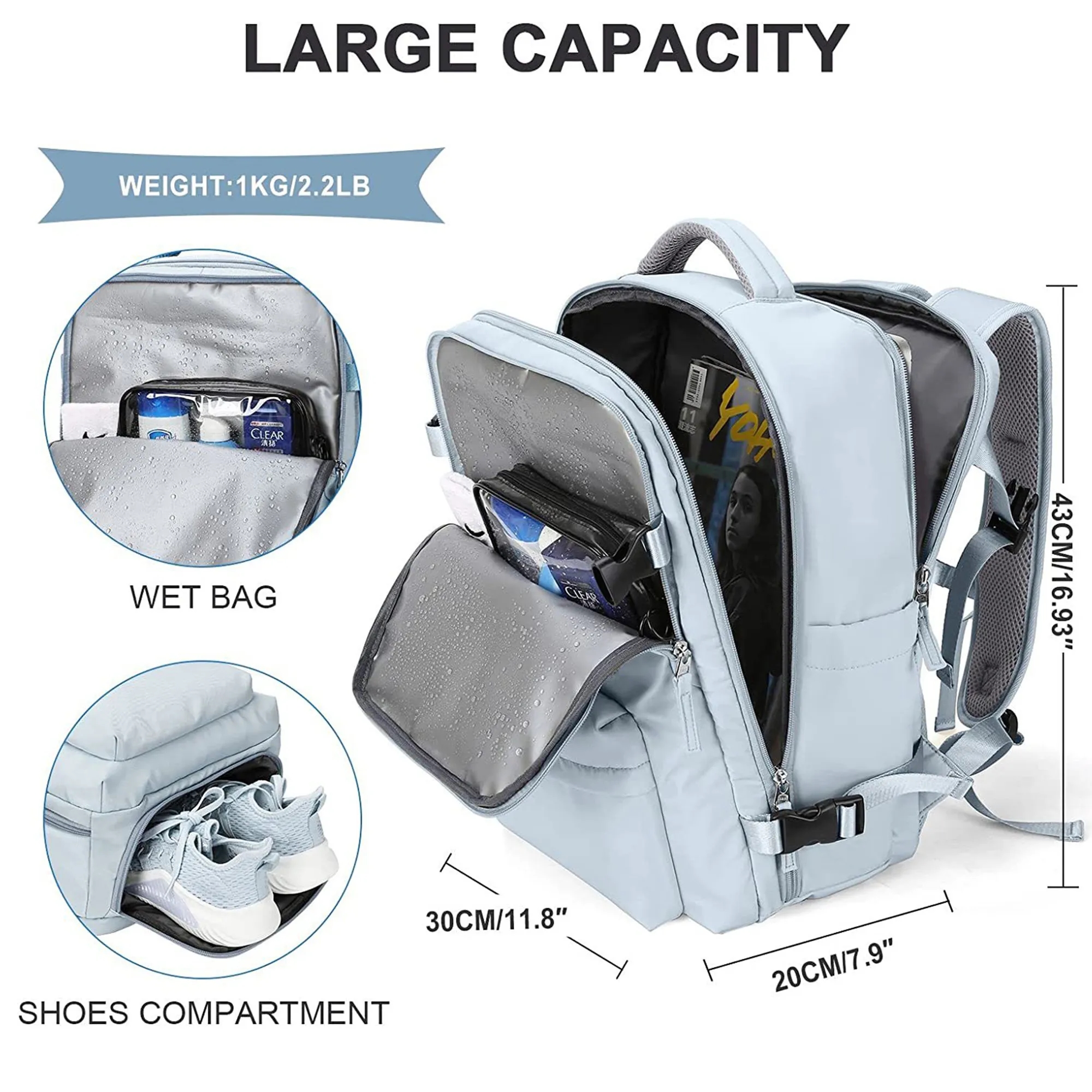 Multifunctional Travel Backpack 2