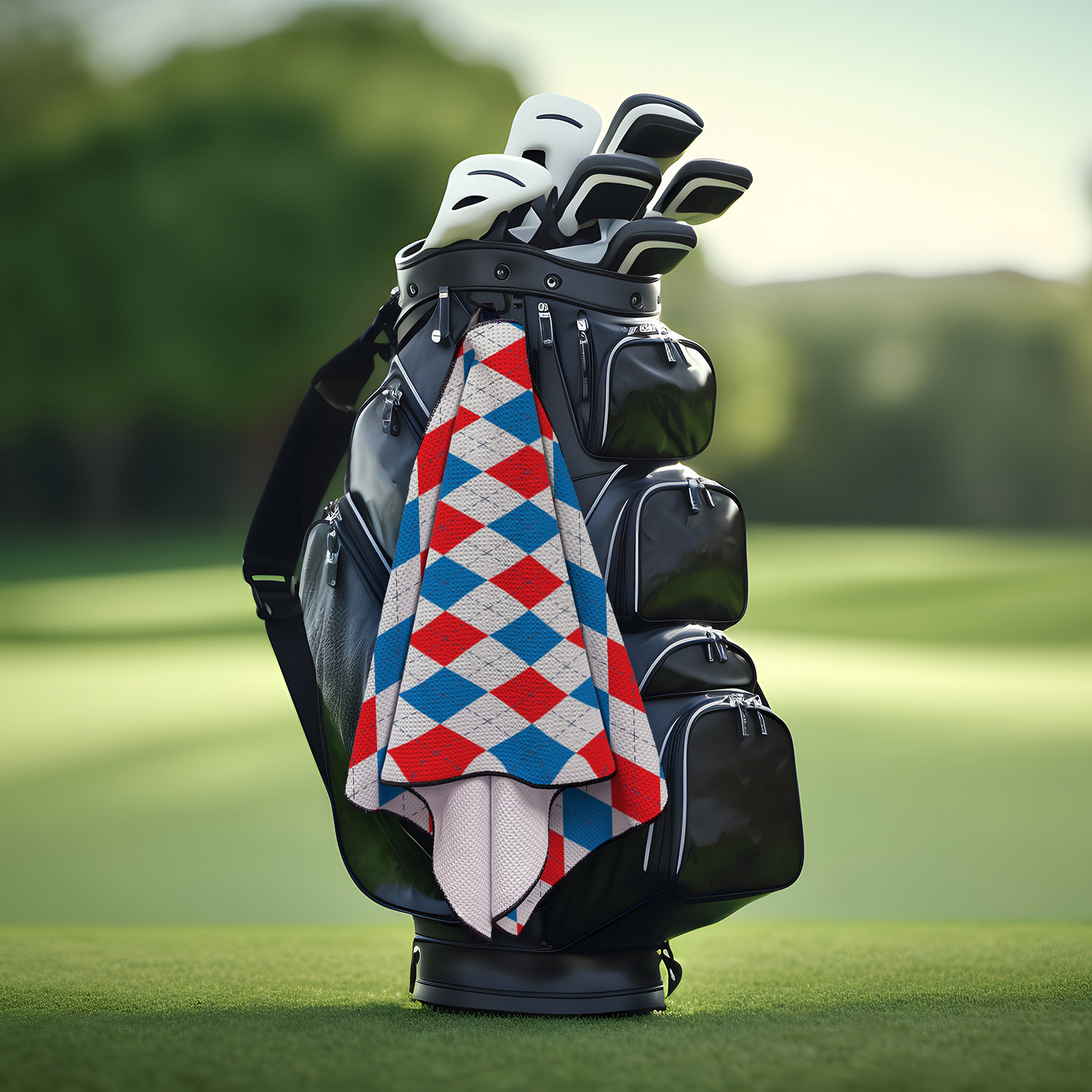 EPICOLOR Waffle Golf Towel (17"x40") 3