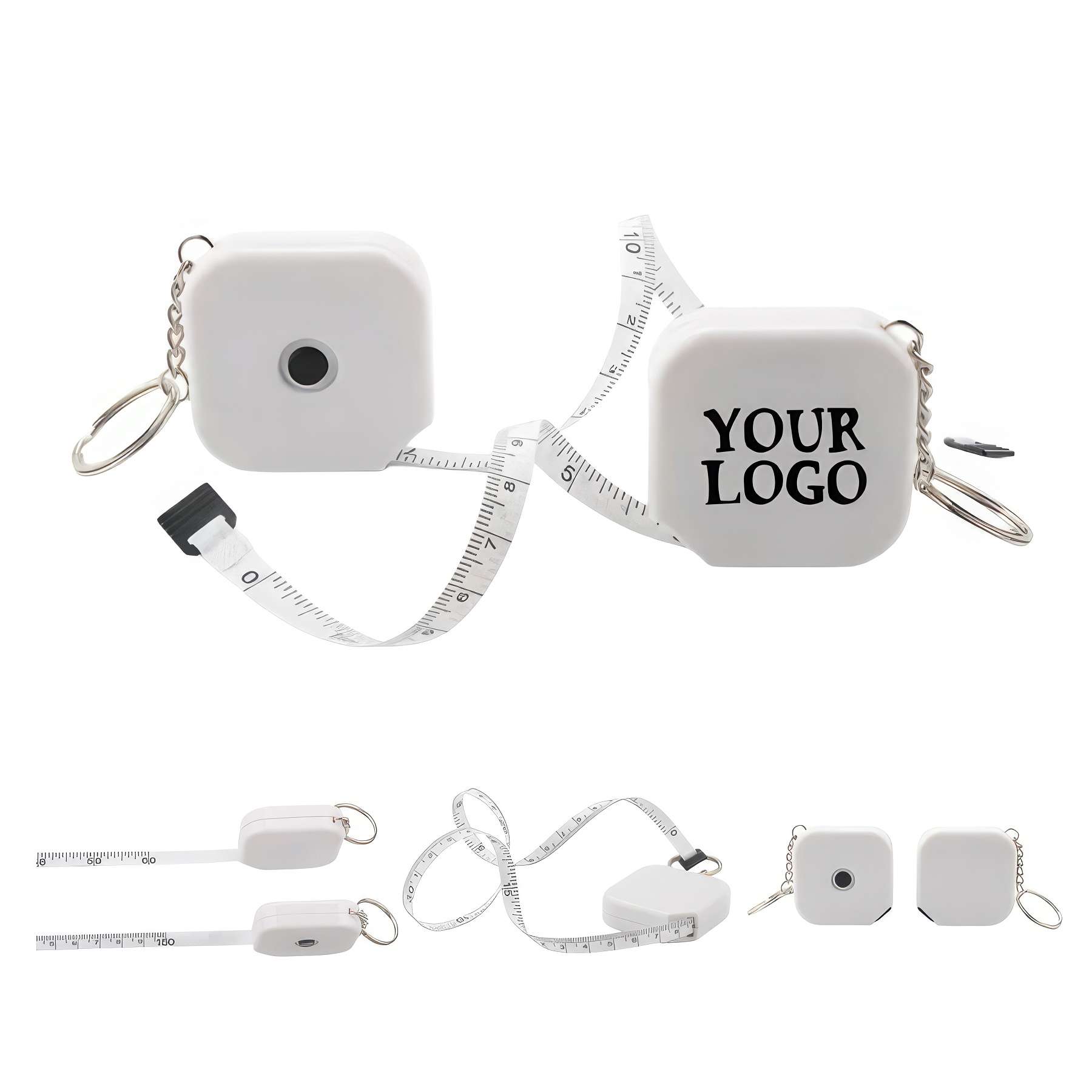Soft Tape Measure With Key Ring 2
