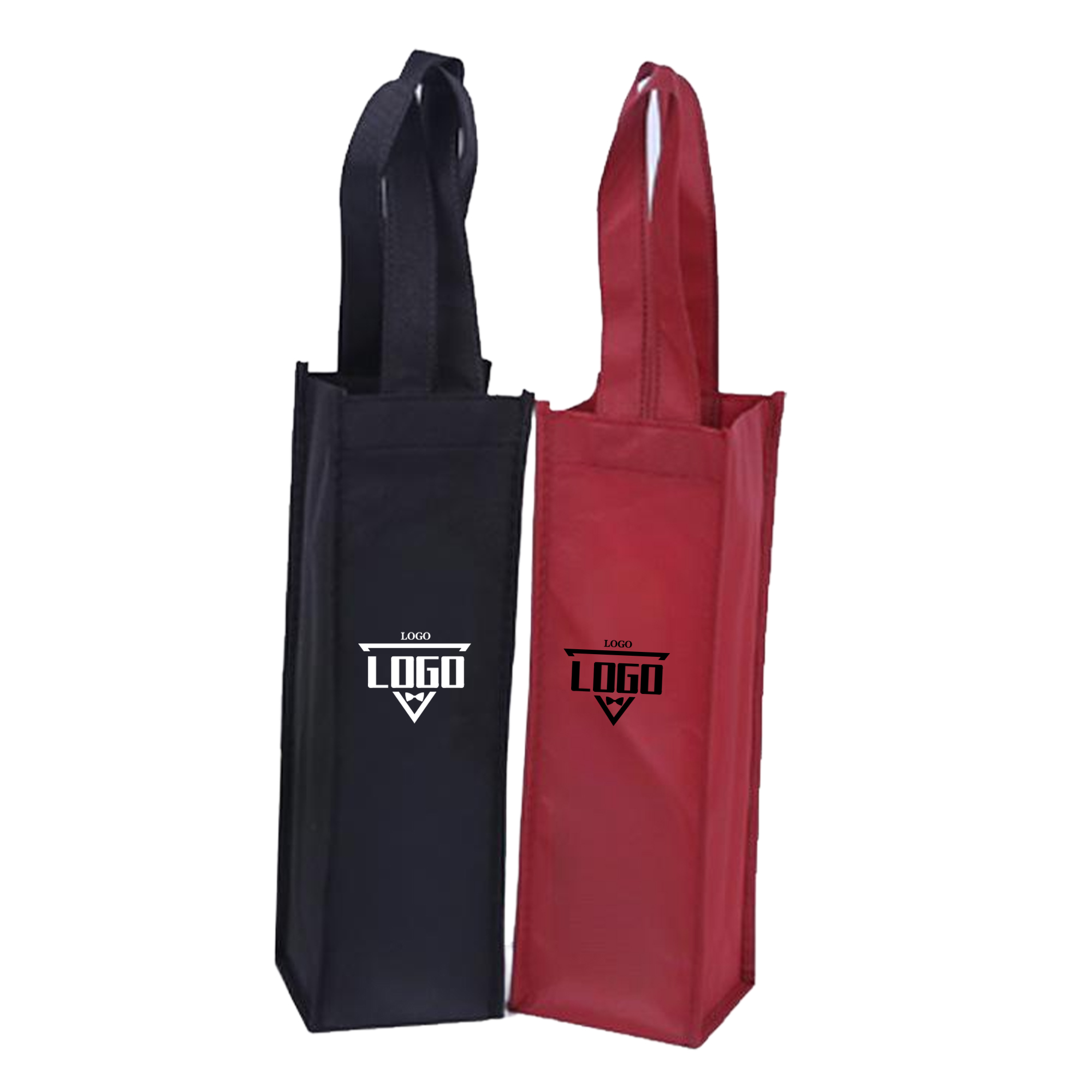 Wine Tote Bag - 1 Bottle Non-Woven Tote 1