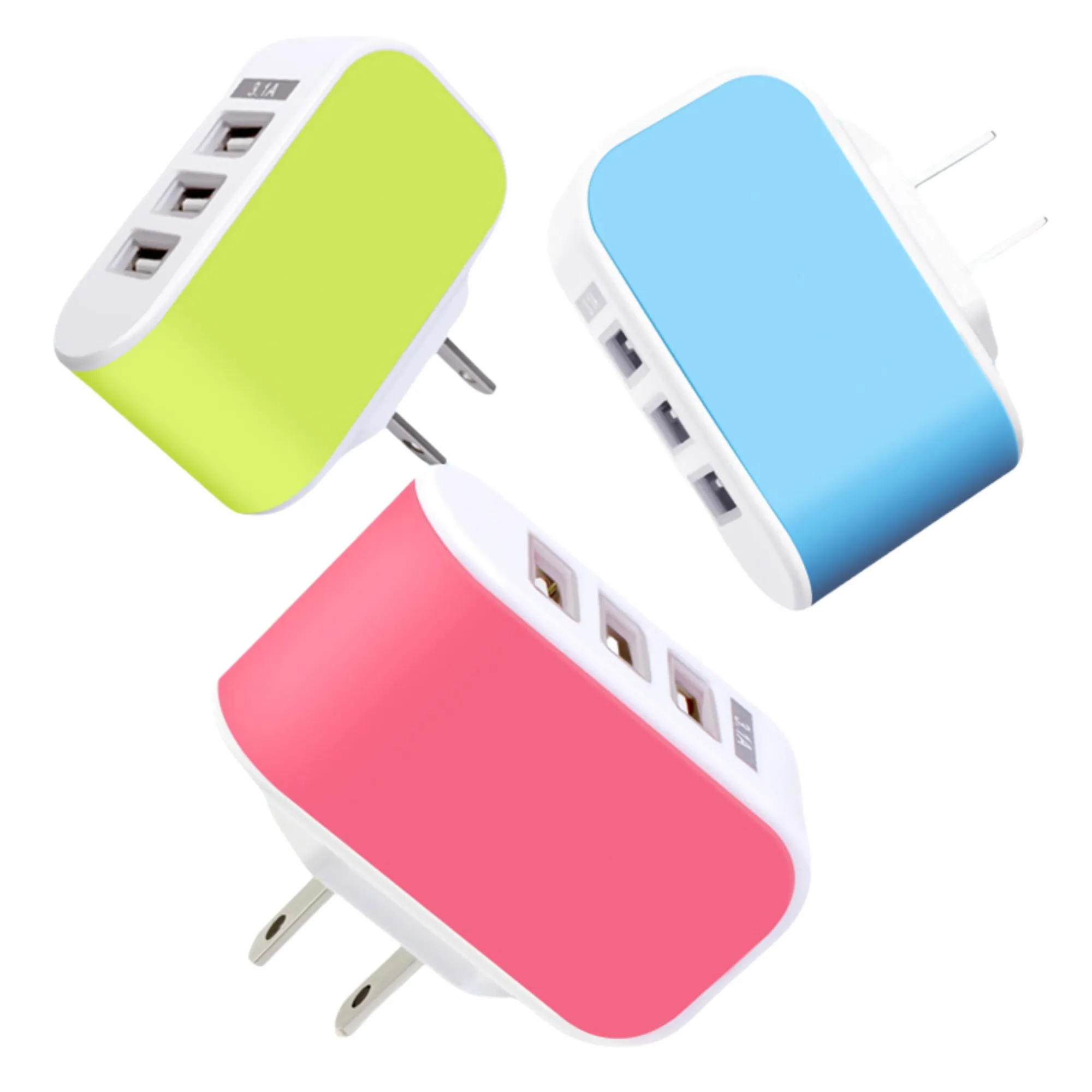 USB 3-Port Phone Charger 6