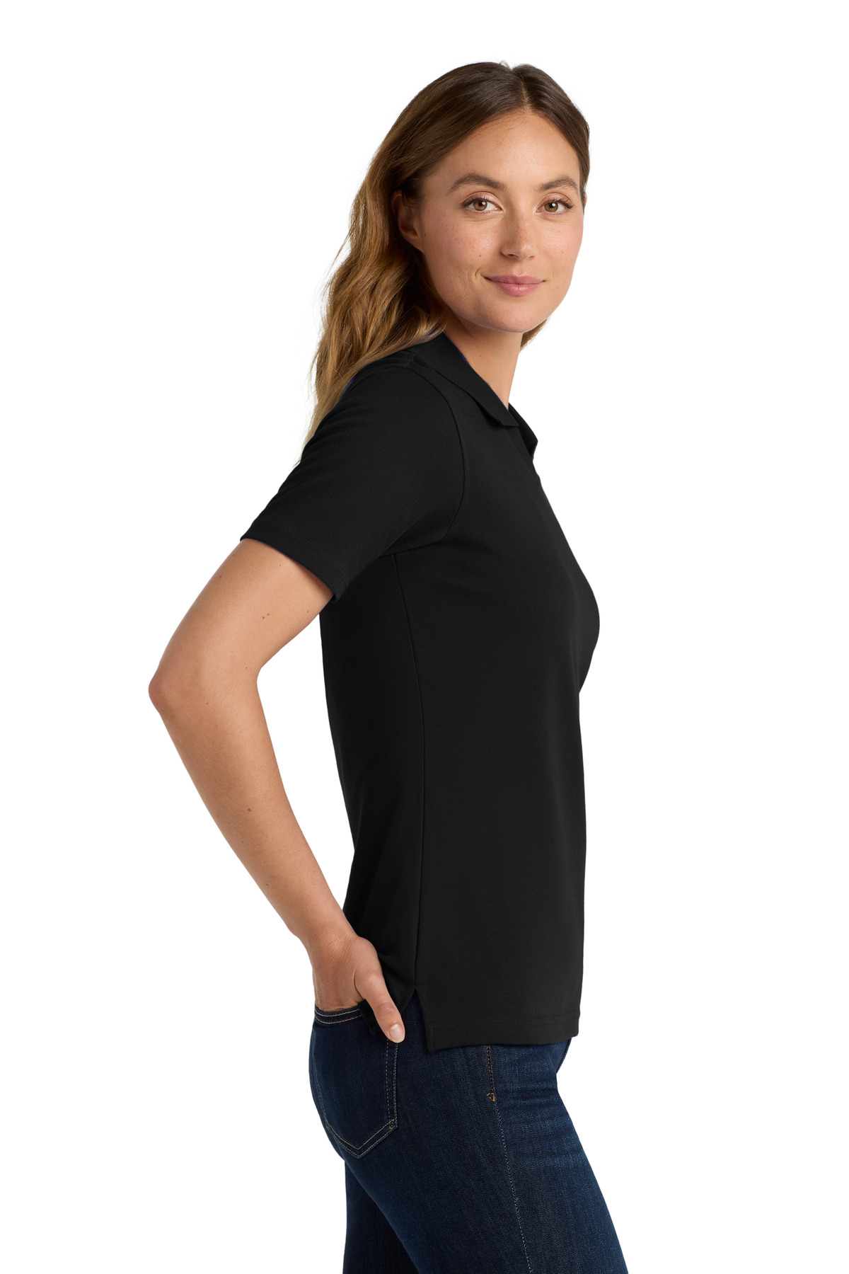 Port Authority Women's Rapid Dry Polo. L455 4