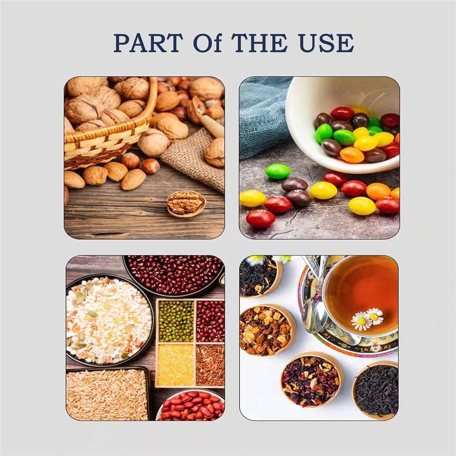 Food-Grade Matte Self-Sealing Bags For Food Storage 5