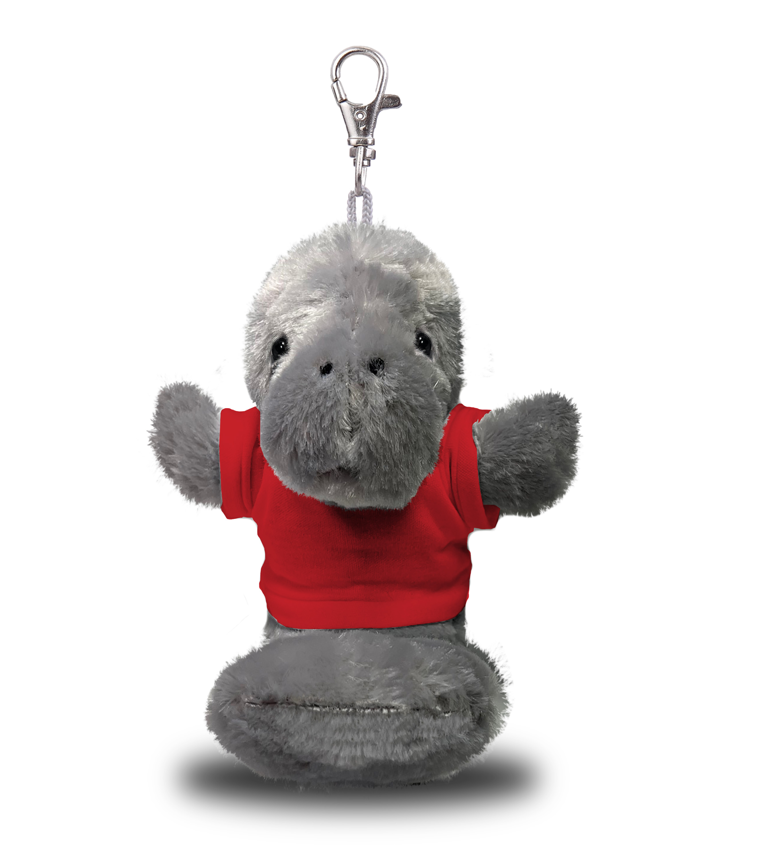 Plush Manatee Keychain with T-Shirt 18
