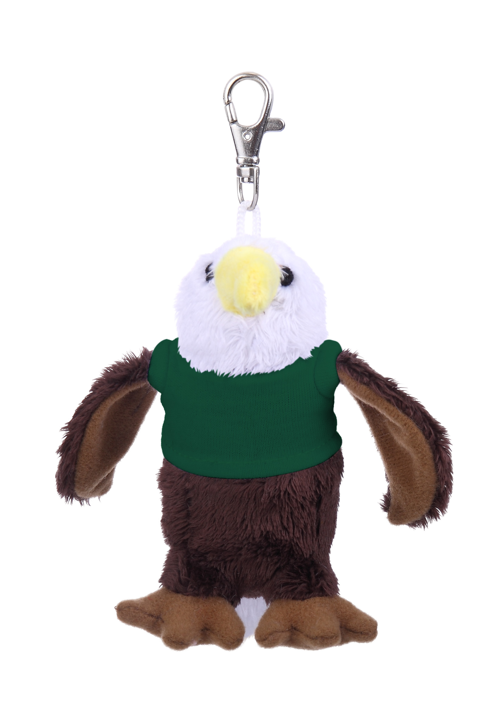 Soft Plush Eagle Keychain with Tee 6