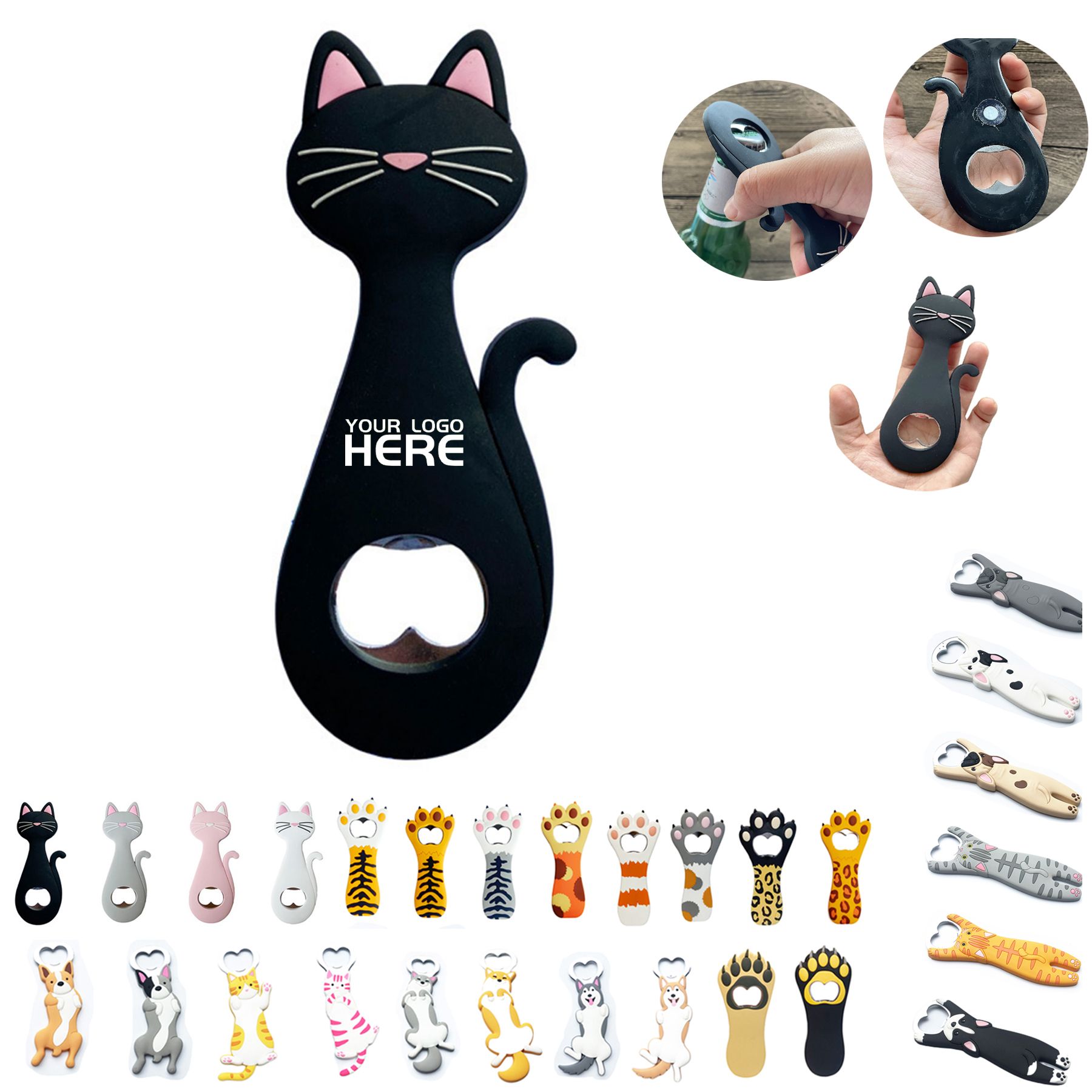 Animal Cat Shape Bottle Opener 2