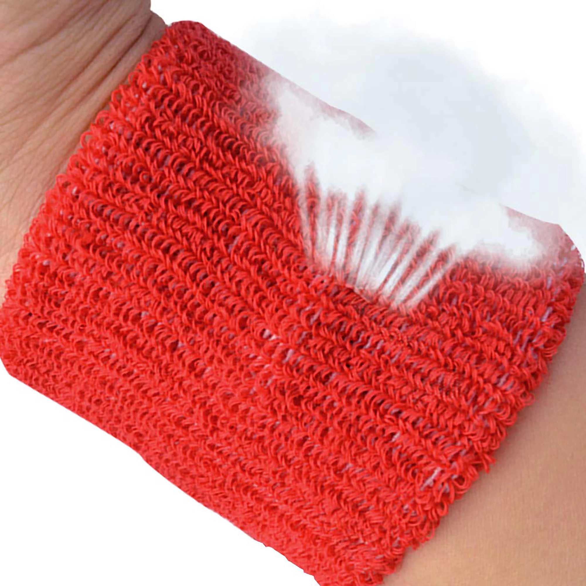 Sport Sweat Wristband Plush Terry 8