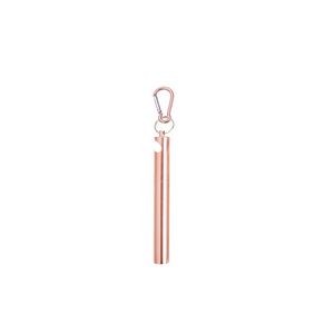 Telescope Metal Straw With Bottle Opener And Mini Brush 22