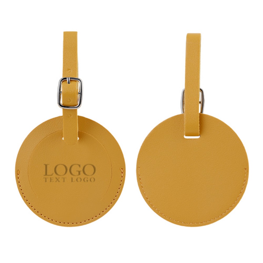 Round Flap Luggage Tags With Logo 14