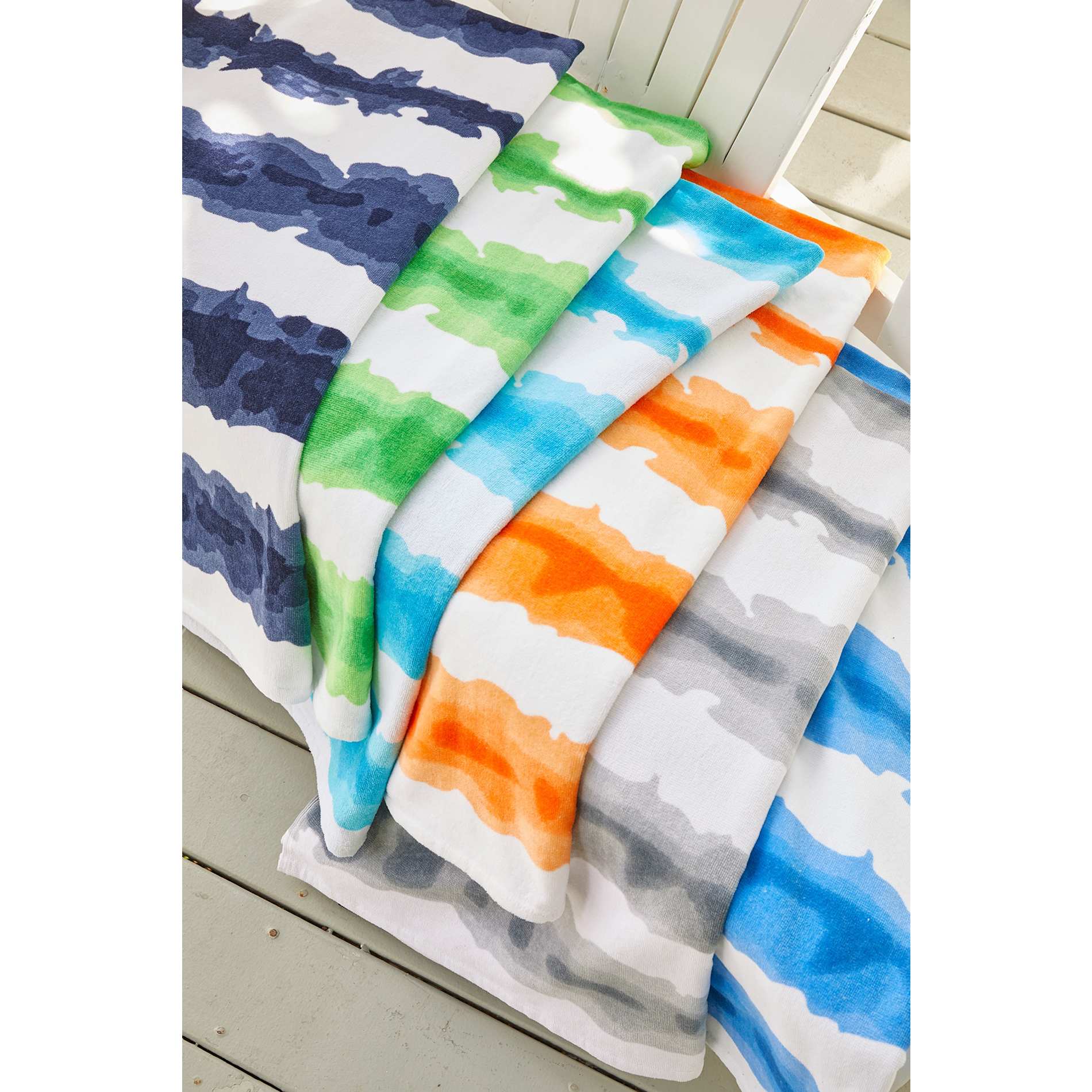 Good Vibes Cabana Stripe Beach Towel 5