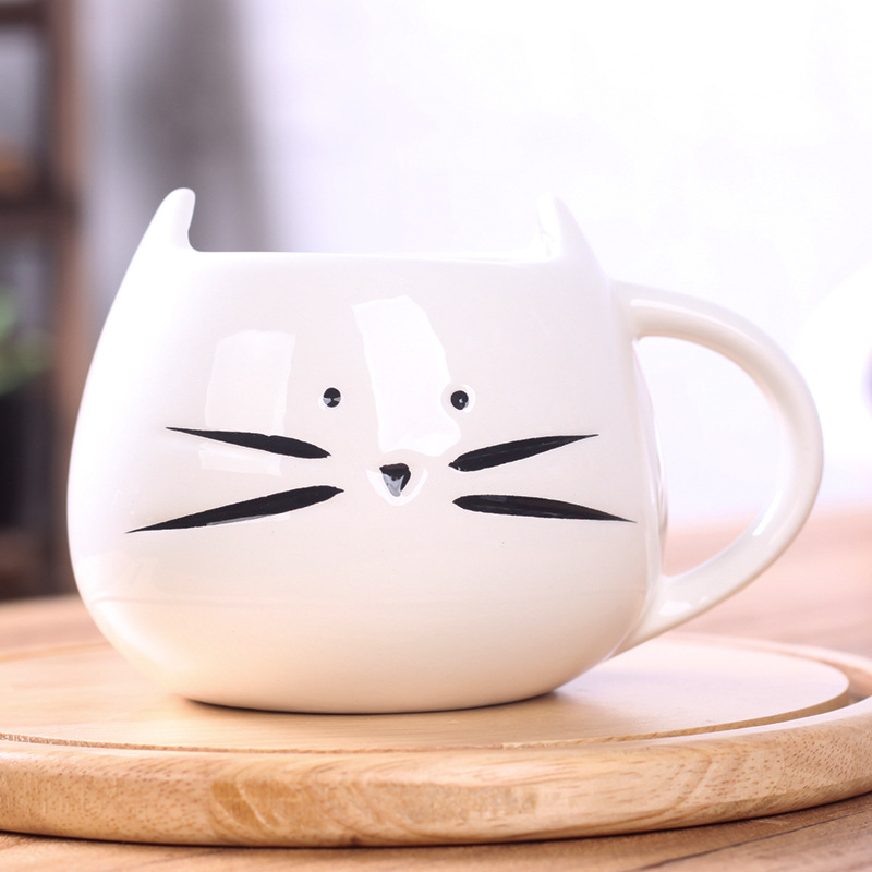 Ceramic Cat Coffee Mug 7