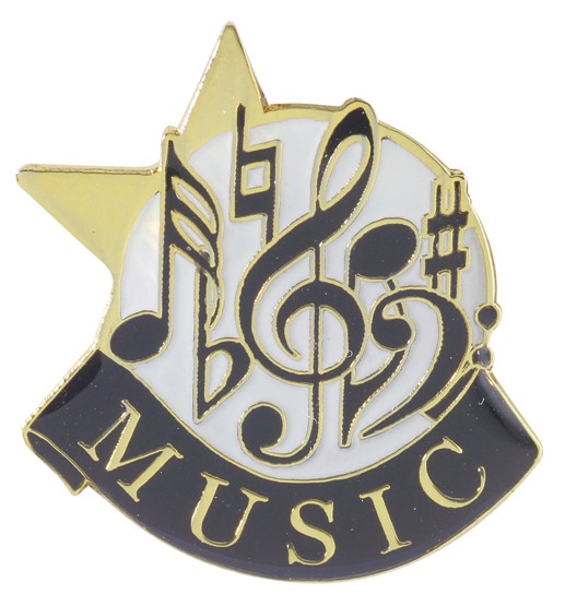 Music Academic Achievement Pin 2