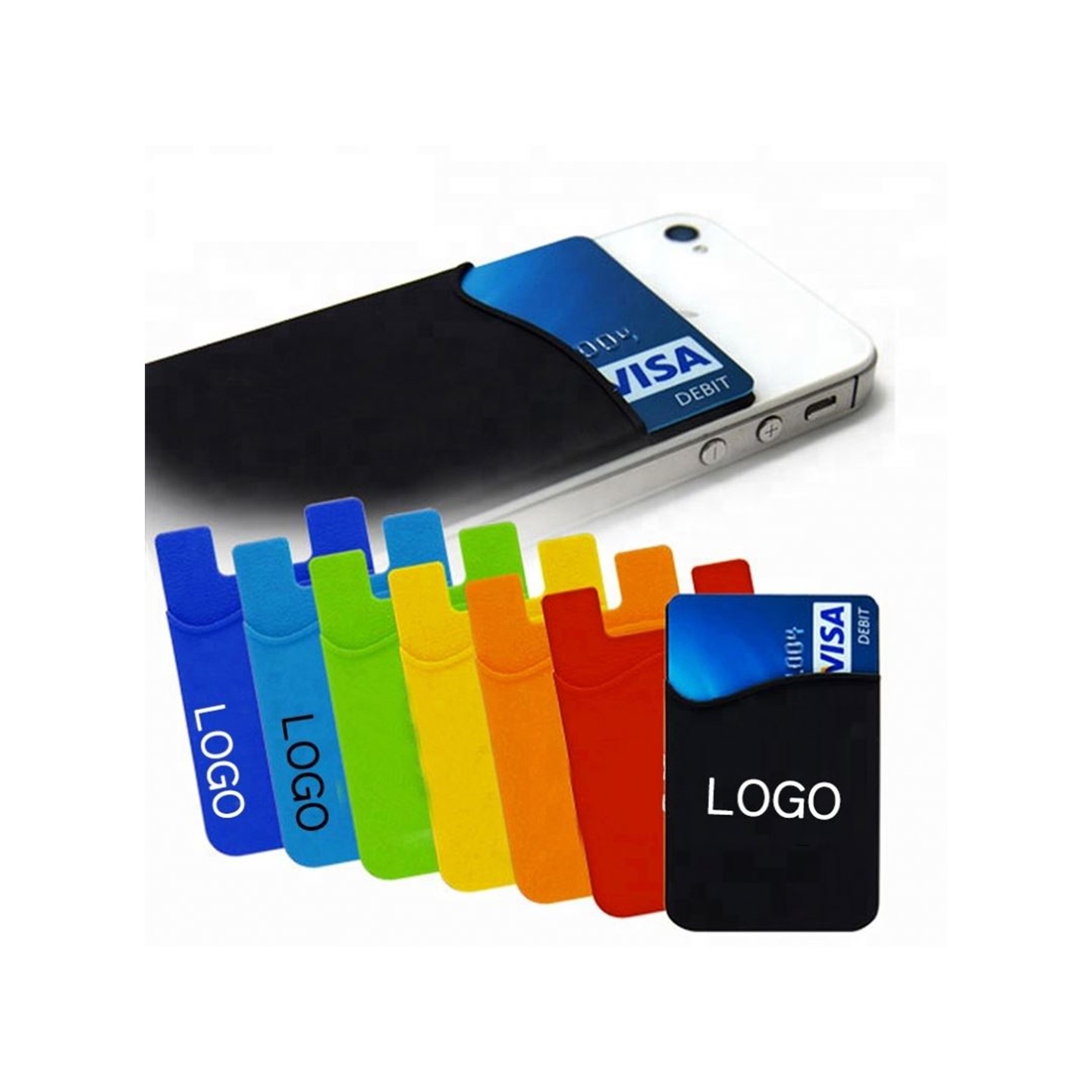 Silicone Cellphone Wallet 5