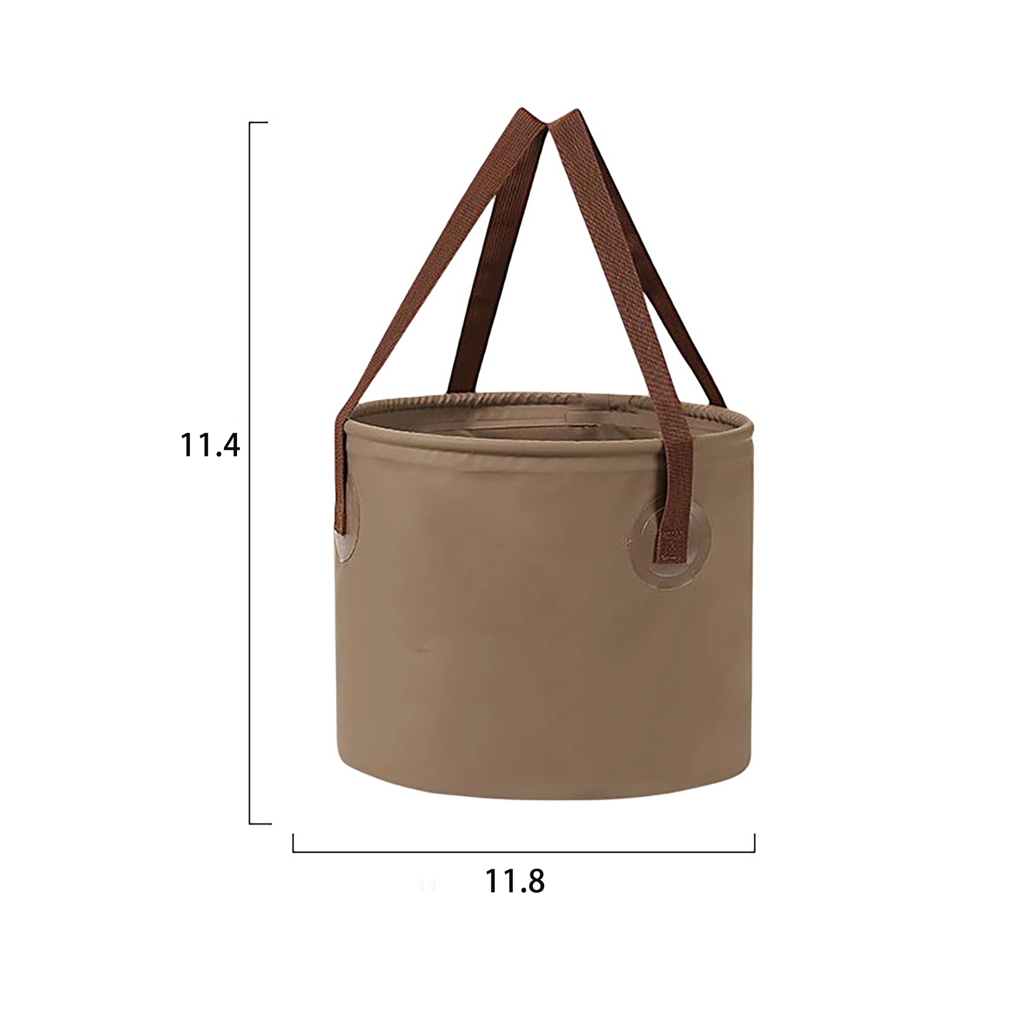 Multi-purpose folding bucket 7