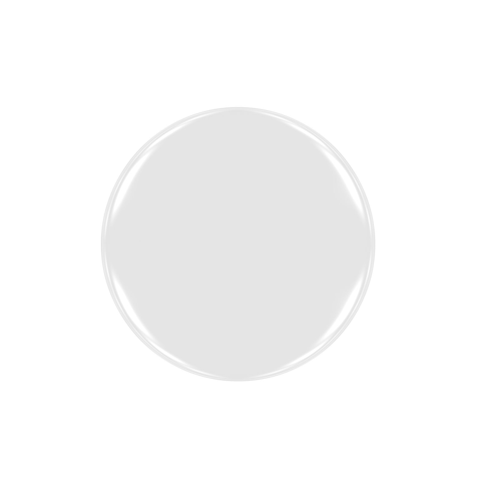 3" Round Flashing Button