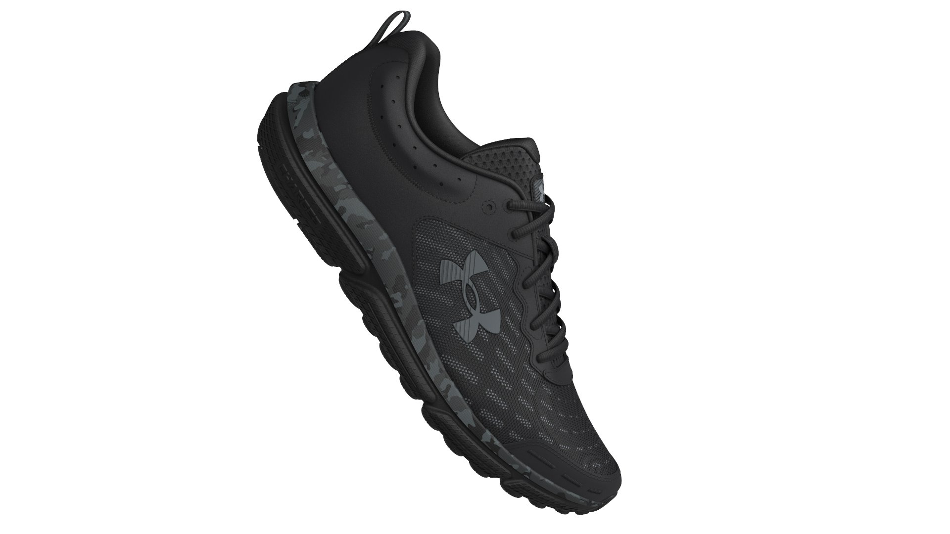 UA Charged Assert 10 Camo Men's Running Shoes 3