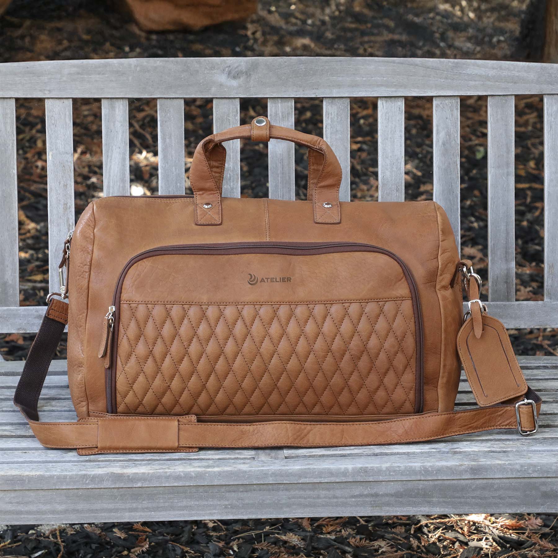 Bell Canyon Leather Duffel Bag 4