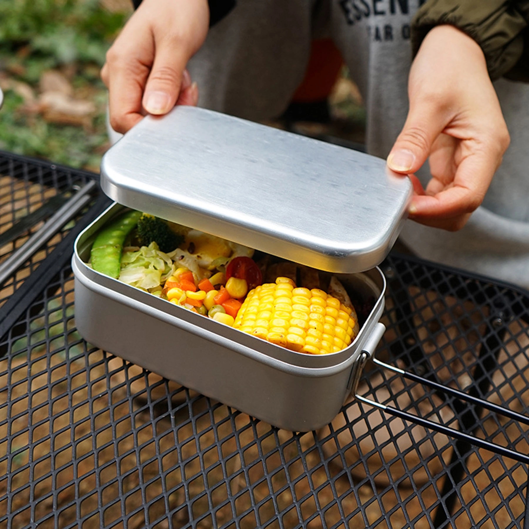 Camping Bento Box, custom kitchen gadget with logo imprint 4