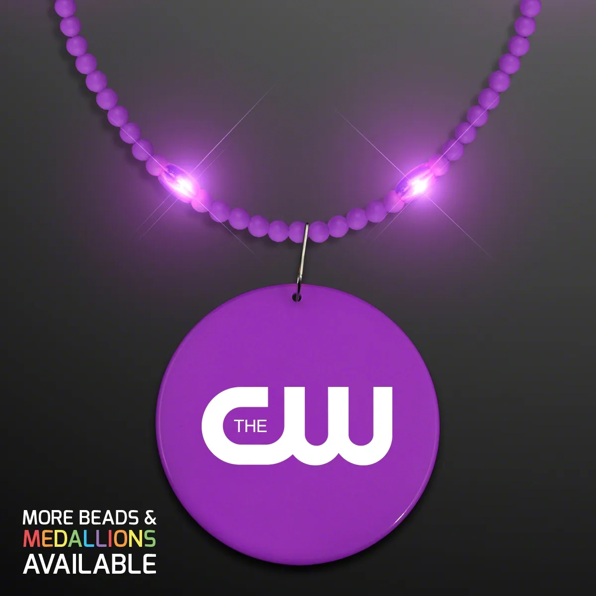 Still-Light Beads with Medallions 8