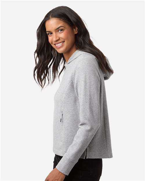 Women's Spirit Textured Hooded Pullover - NE729W 5