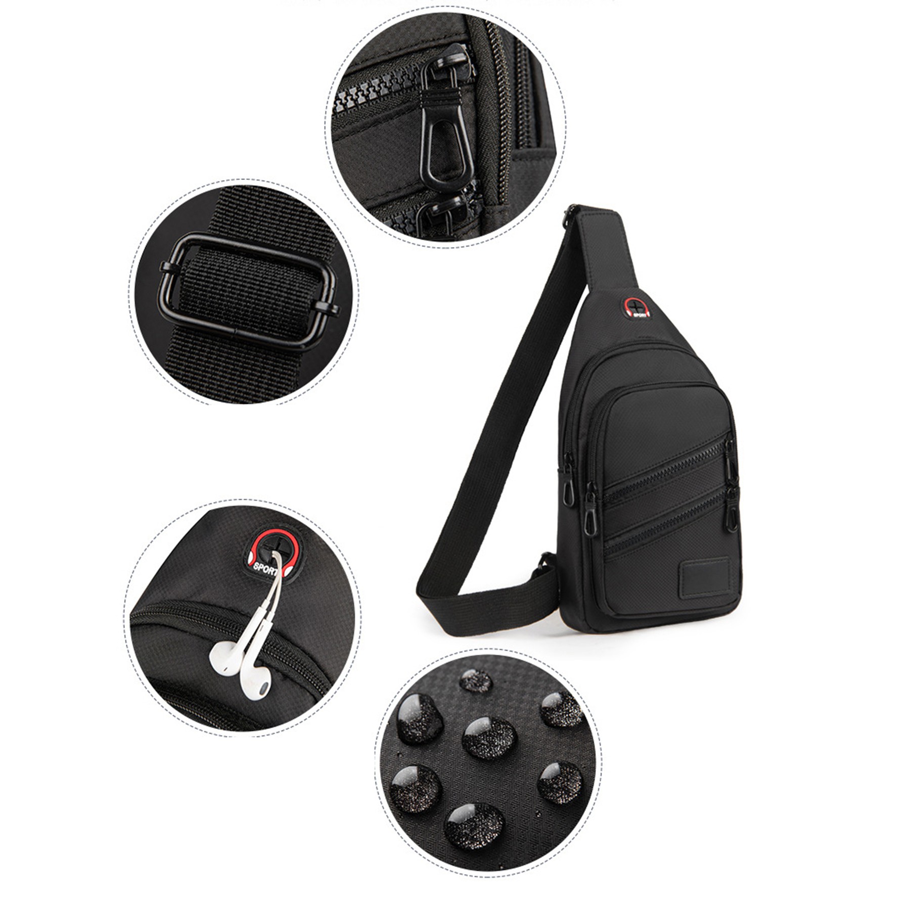 Crossbody Shoulder Chest Bag 2