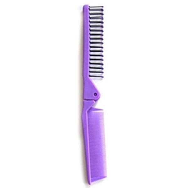 Pocket Collapsible Hairdressing Anti-static Plastic Comb 5