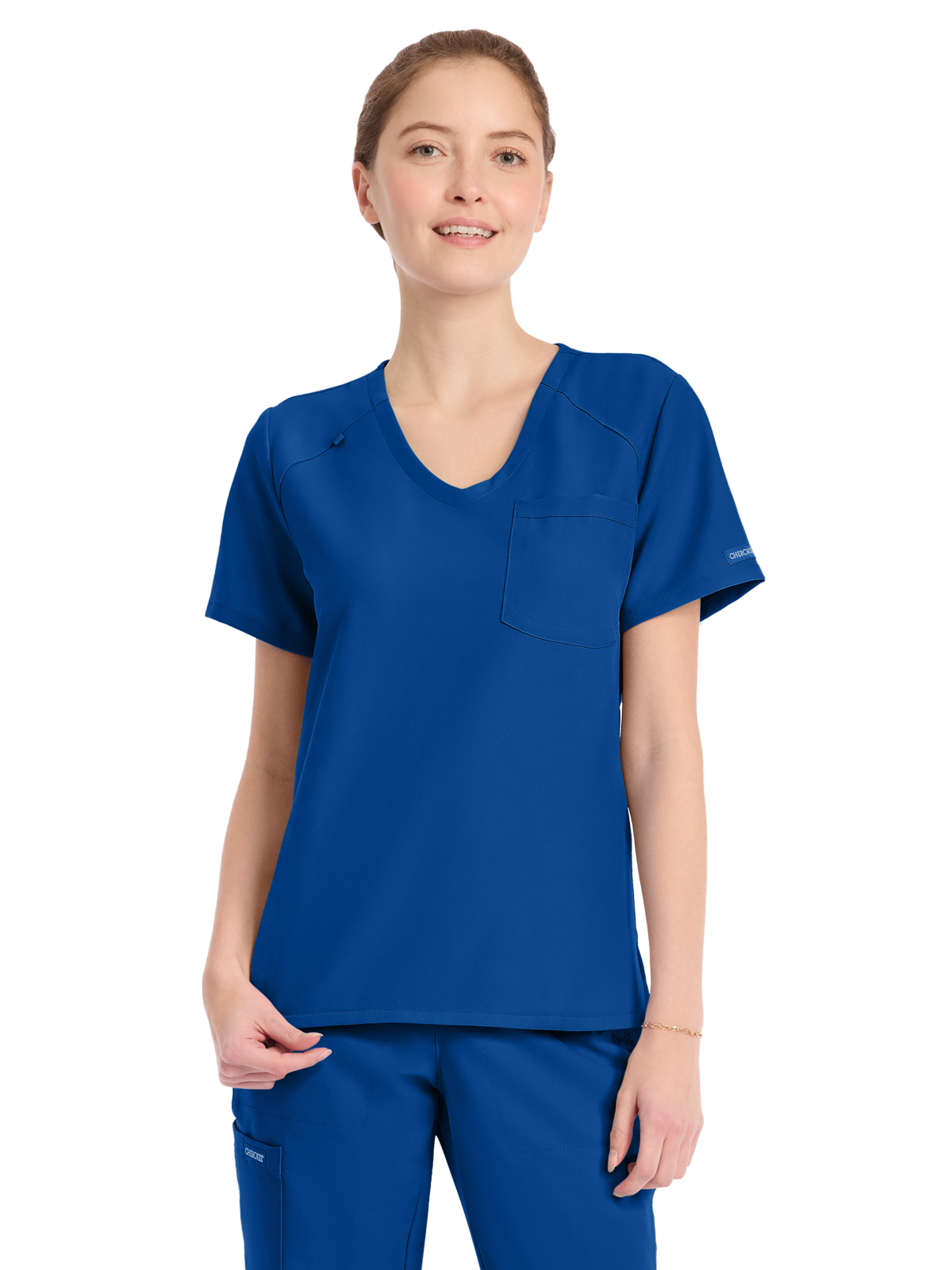 Cherokee - WW Originals Ultra - Women's 1-Pocket Tuck-In V-Neck Top 27