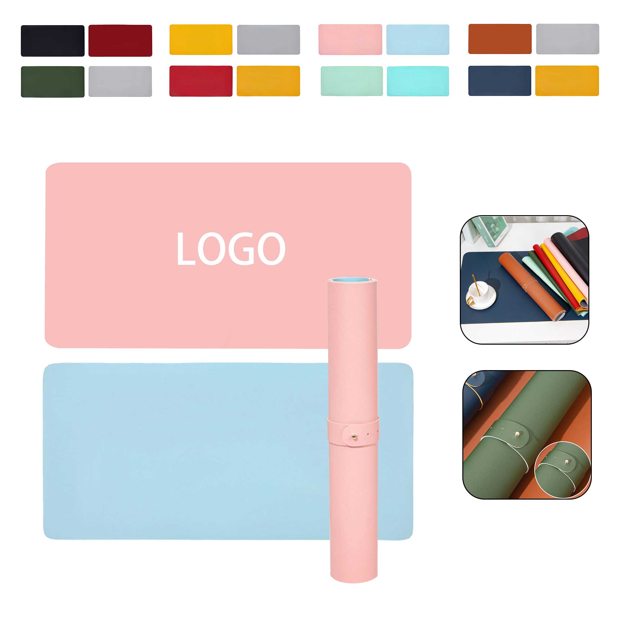 Premium PU Leather Gaming Mouse Pad 2