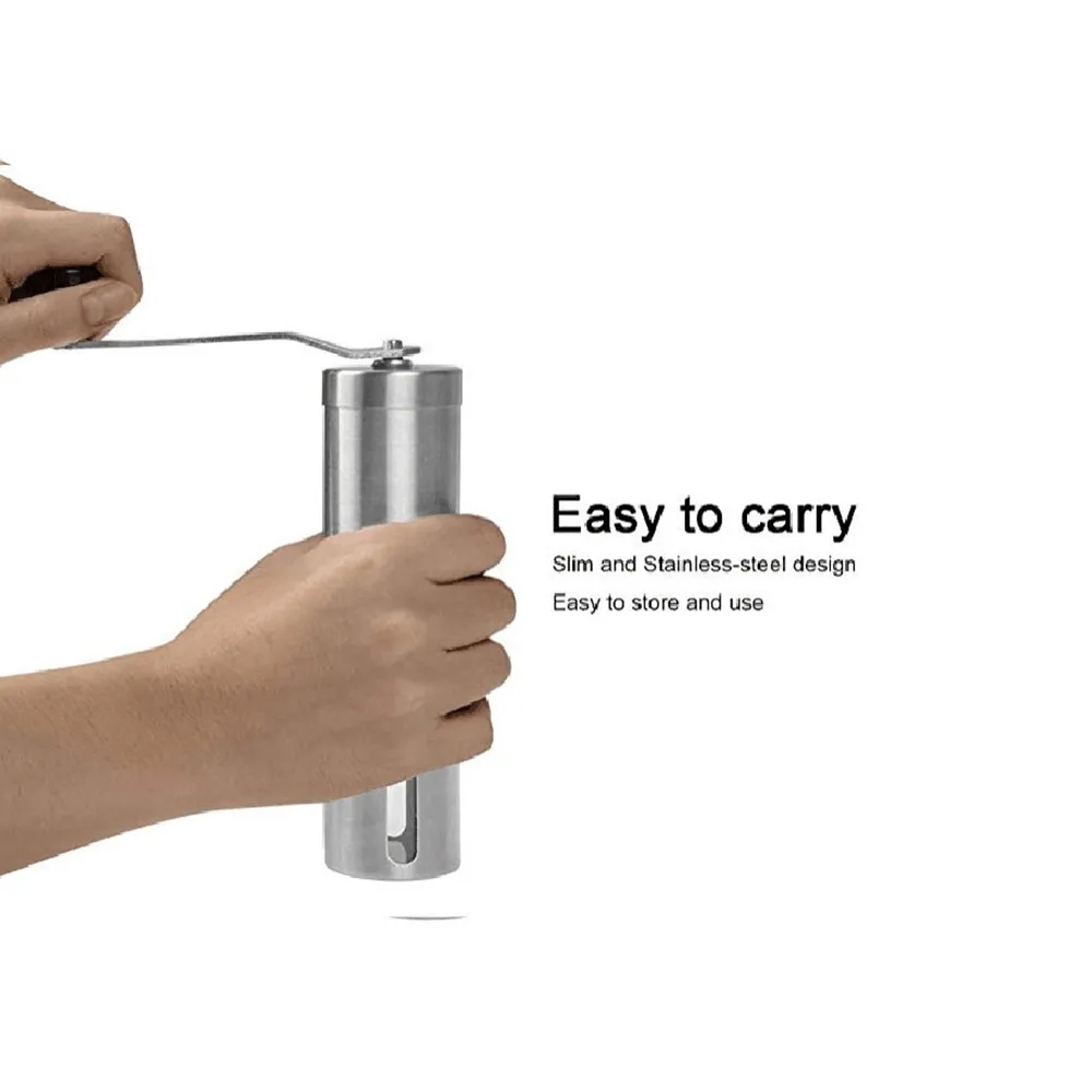 Stainless Steel Manual Coffee Grinder 4