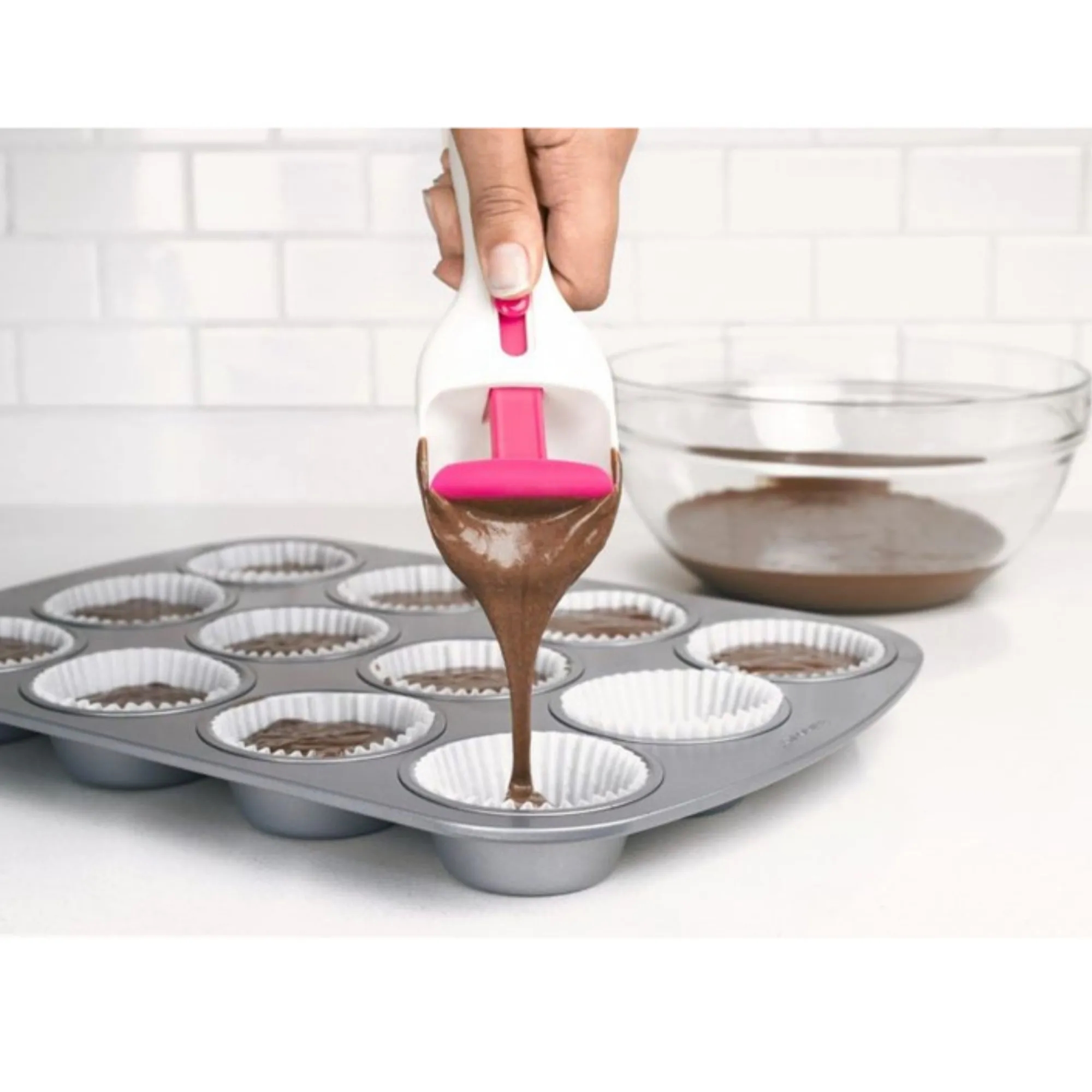 Cake Spatula Spoon Cupcake Scoop For Baking 4