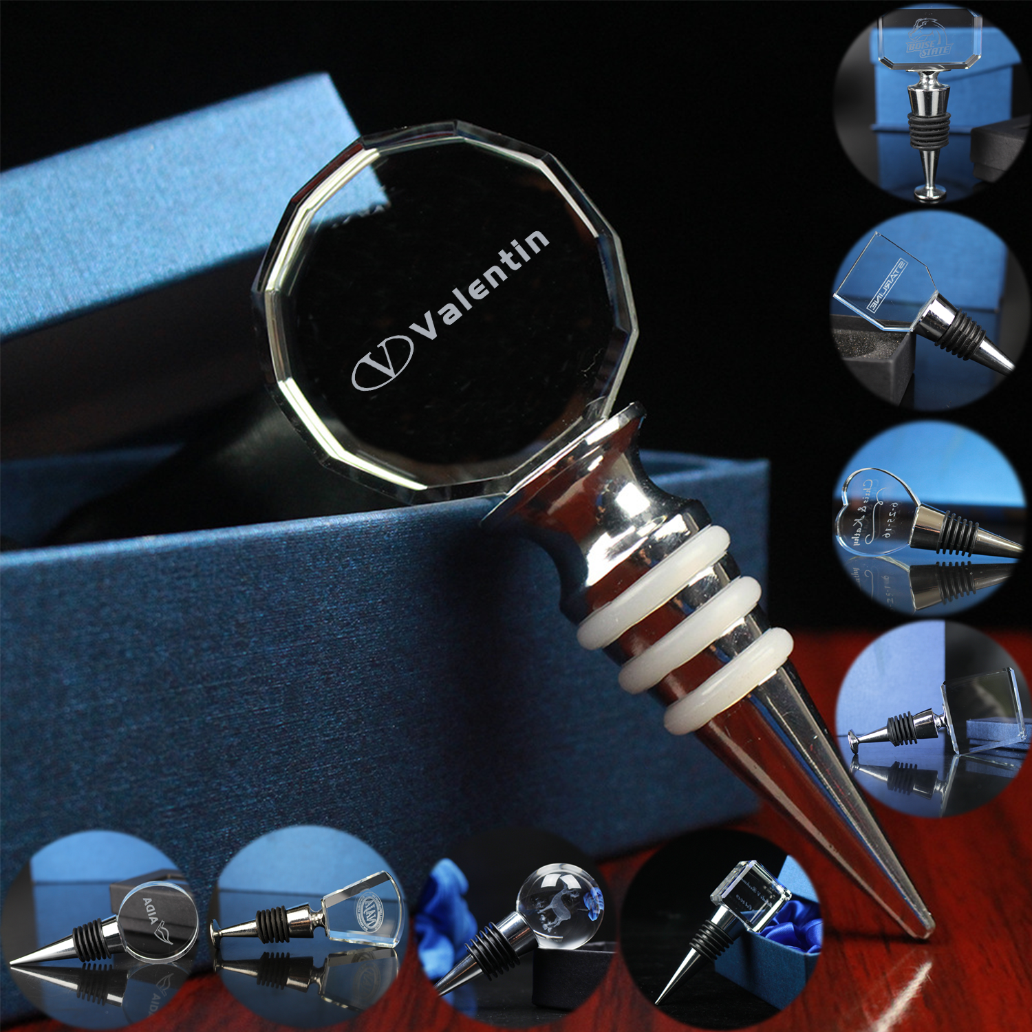Crystal Wine Stopper 2