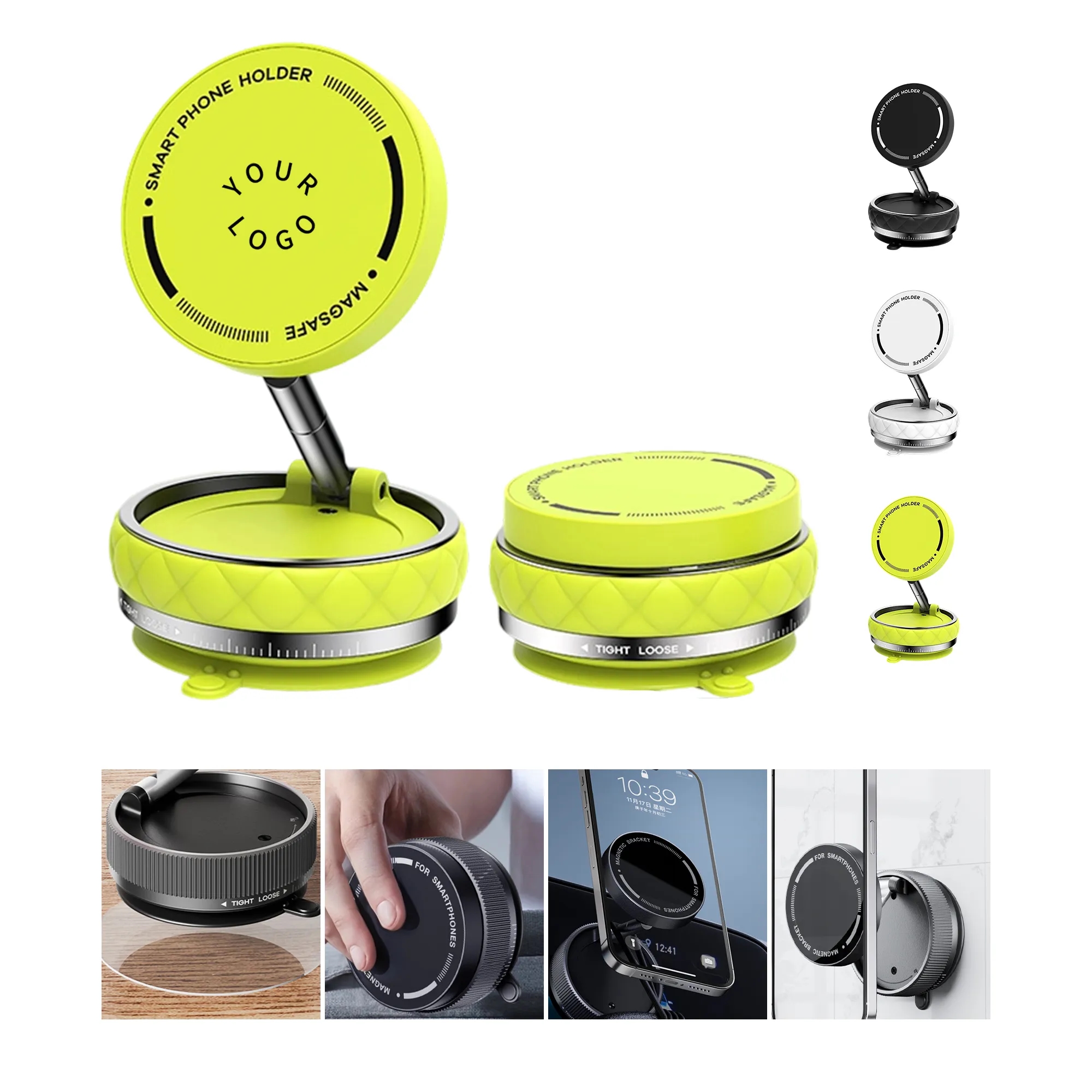 Vacuum Magnetic Folding Stand with Zinc Alloy 4