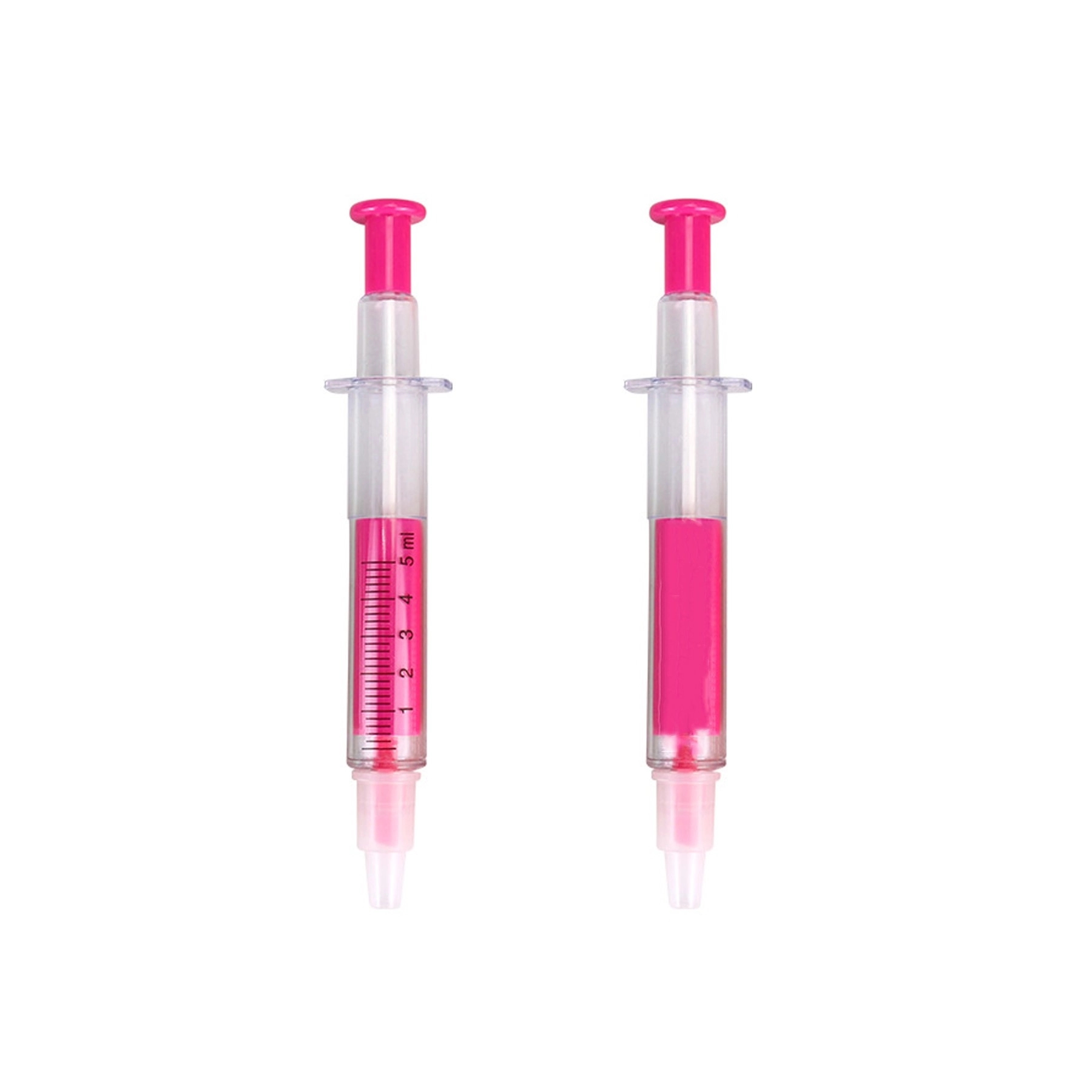 Syringe Pens With Highlighter 6
