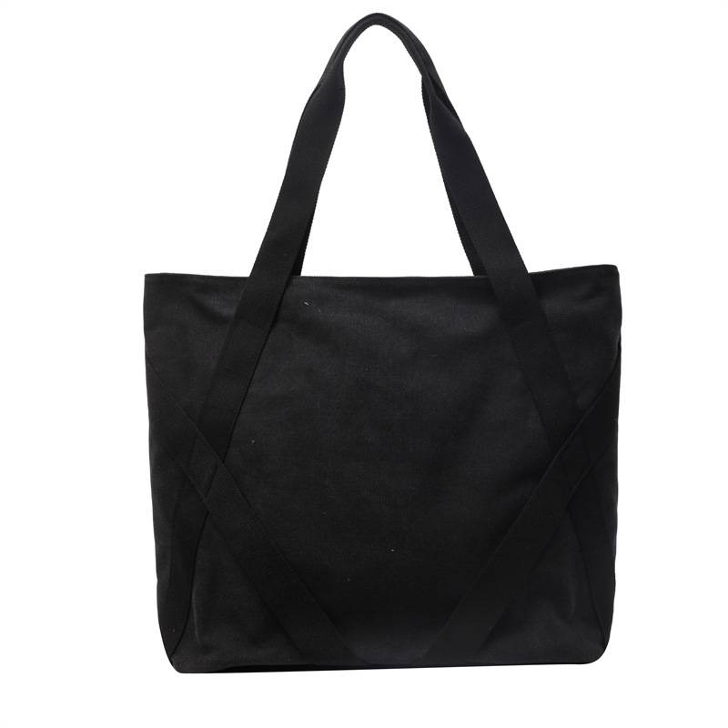 Travel Reusable Canvas Tote Bag Daily Shoulder Handbag 11