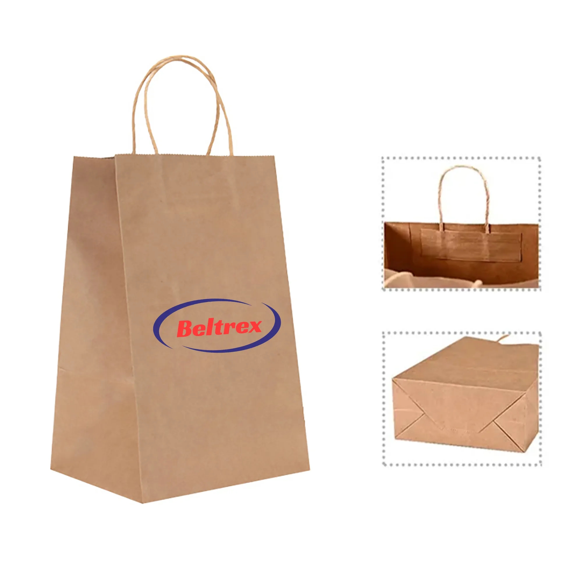 Eco-Friendly Kraft Paper Tote 4