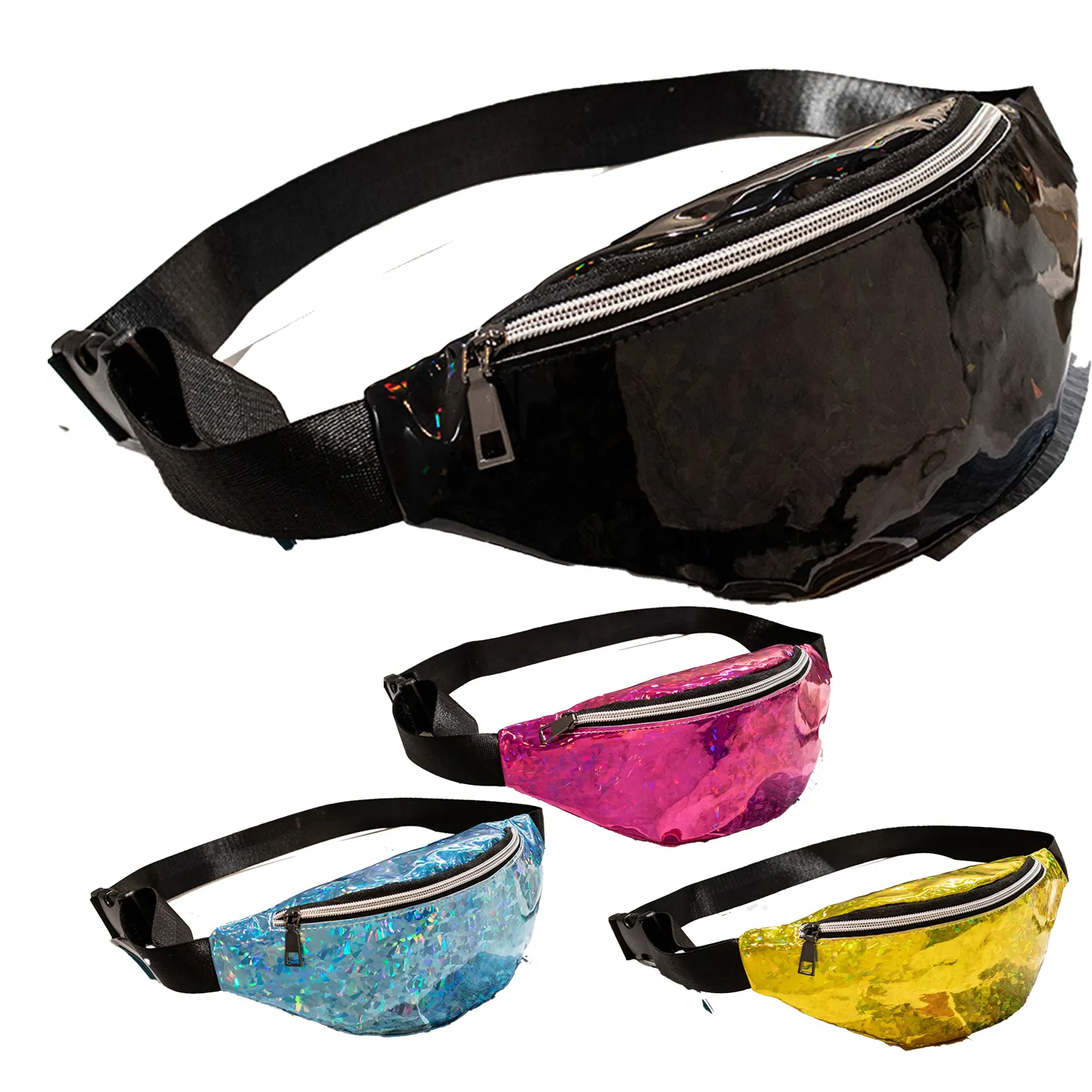 Laser Shiny Hologram Fanny Bag 1