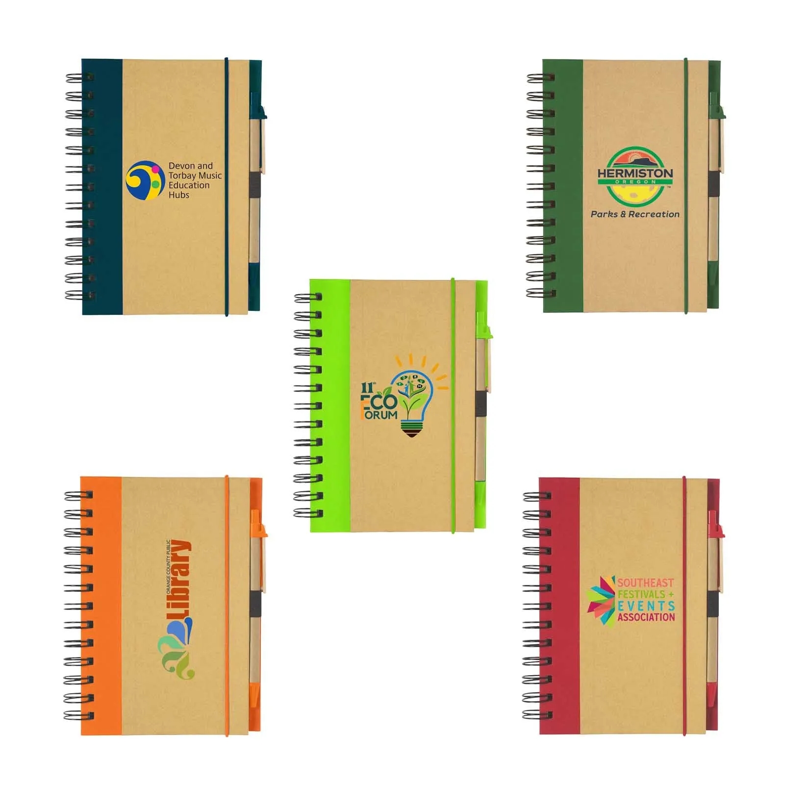 Jornikolor Eco-Inspired Hardcover Notebook & Pen 10