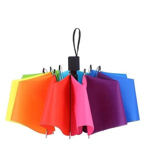 Foldable Rainbow Umbrella 1