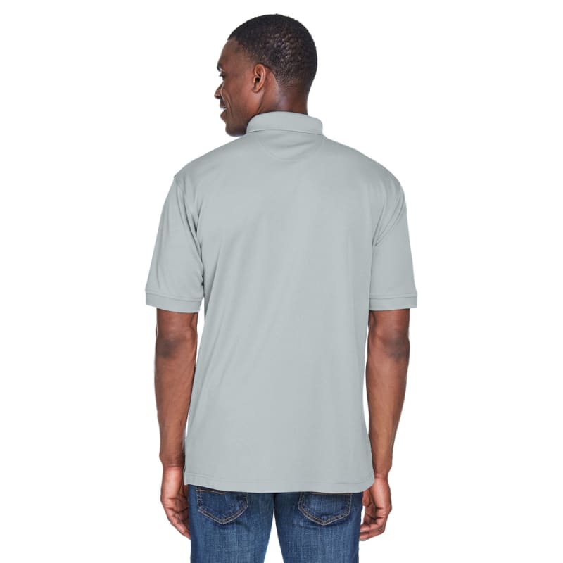 UltraClub Men's Platinum Performance Piqué Polo With TempControl Technology 5