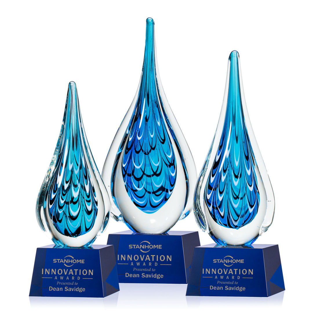 Worchester Award on Robson Base - Blue 7