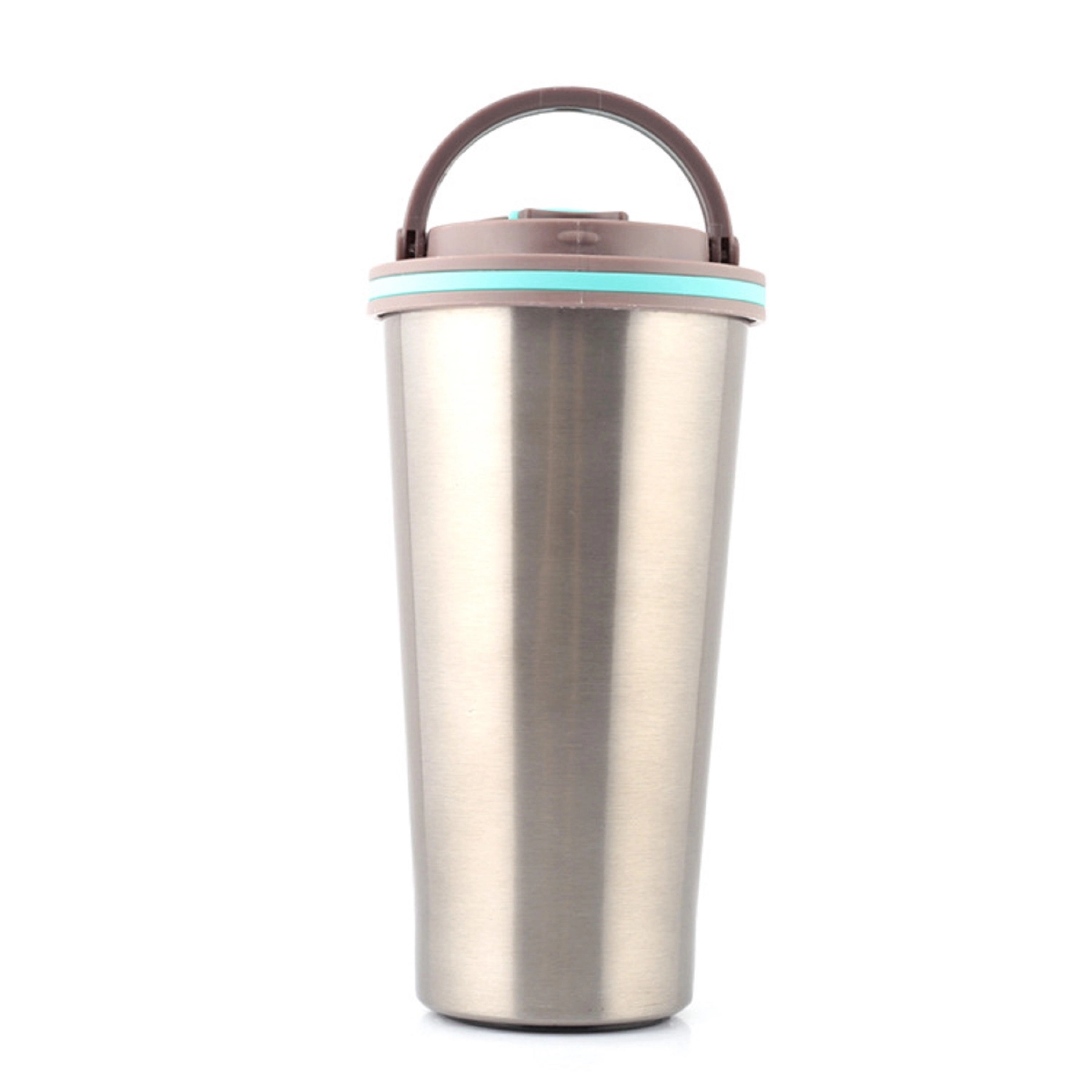 15 oz Double Wall Stainless Steel Coffee Tumbler with Lid 5