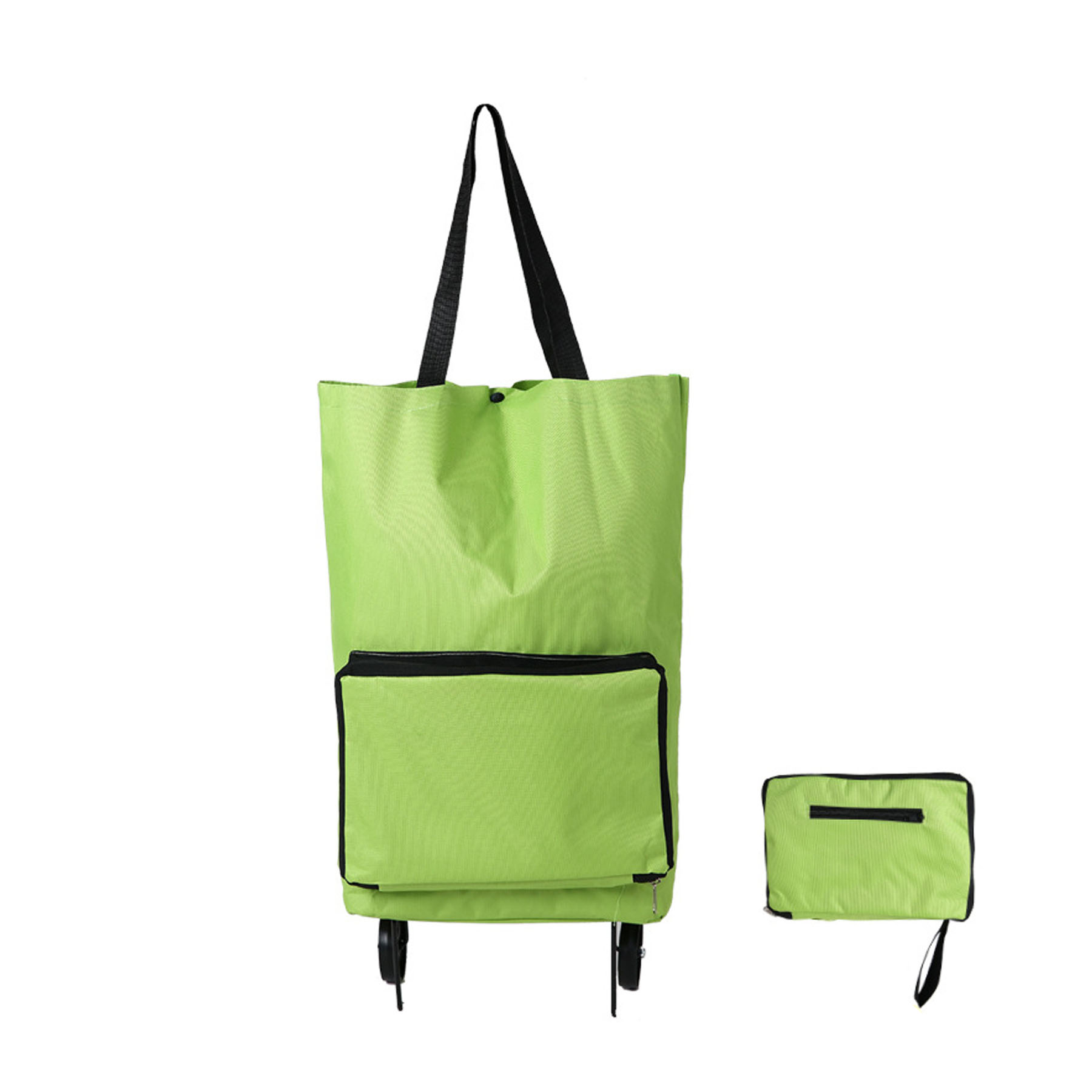 Collapsible Grocery Shopping Trolley Bag With Wheels 4