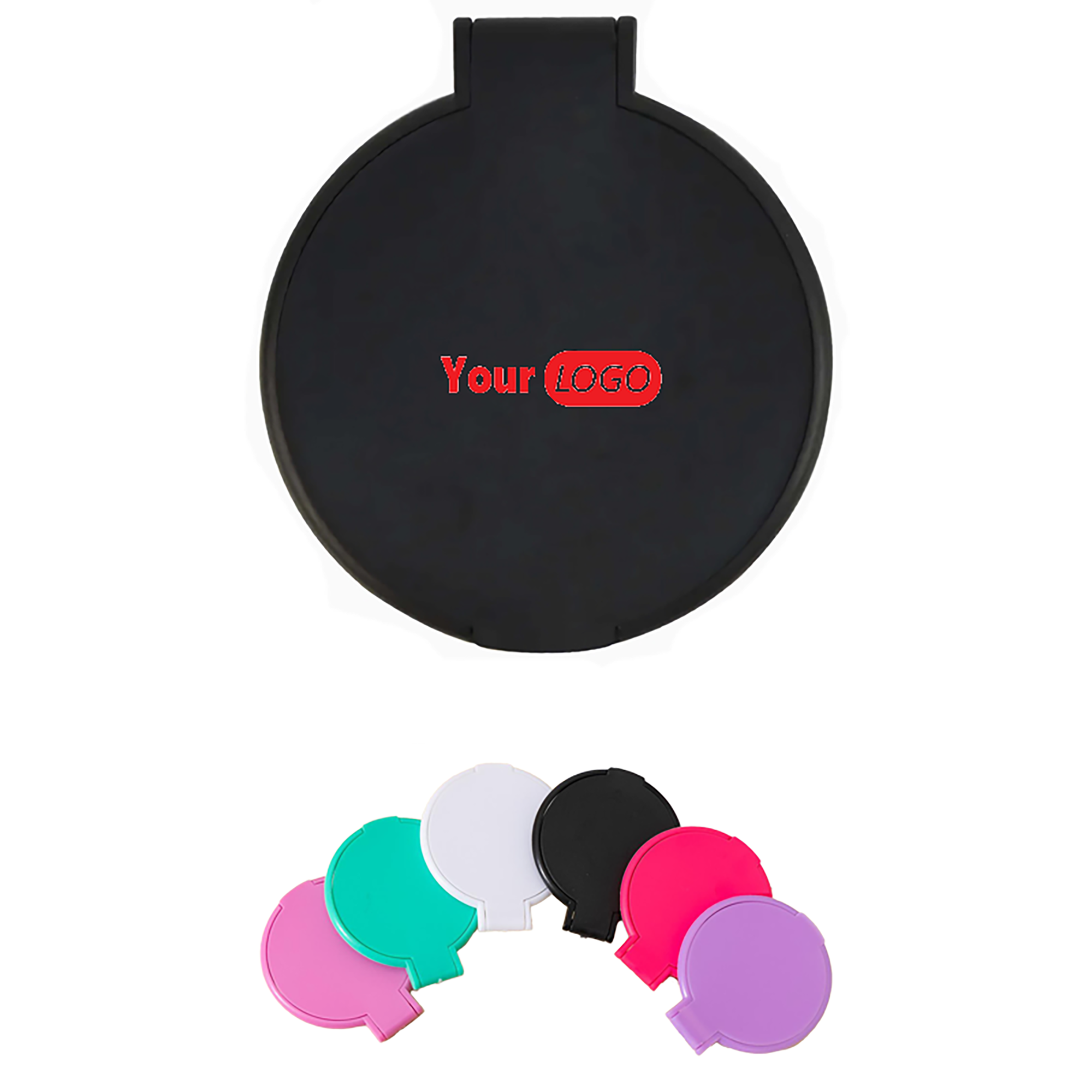 Pocket-Sized Round Cosmetic Mirror 2