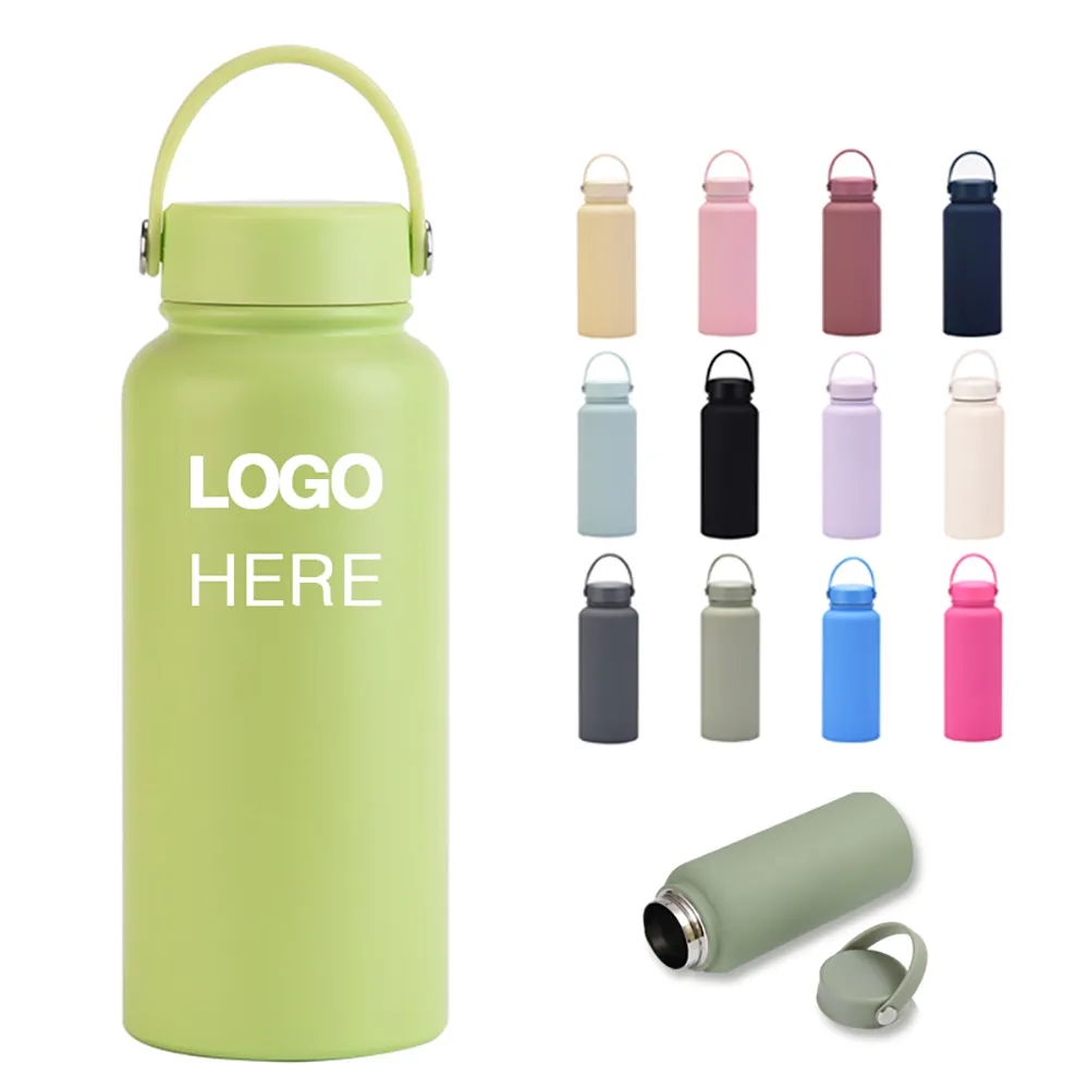 40 OZ Stainless Steel Travel Bottle, custom water bottle with logo imprint 7