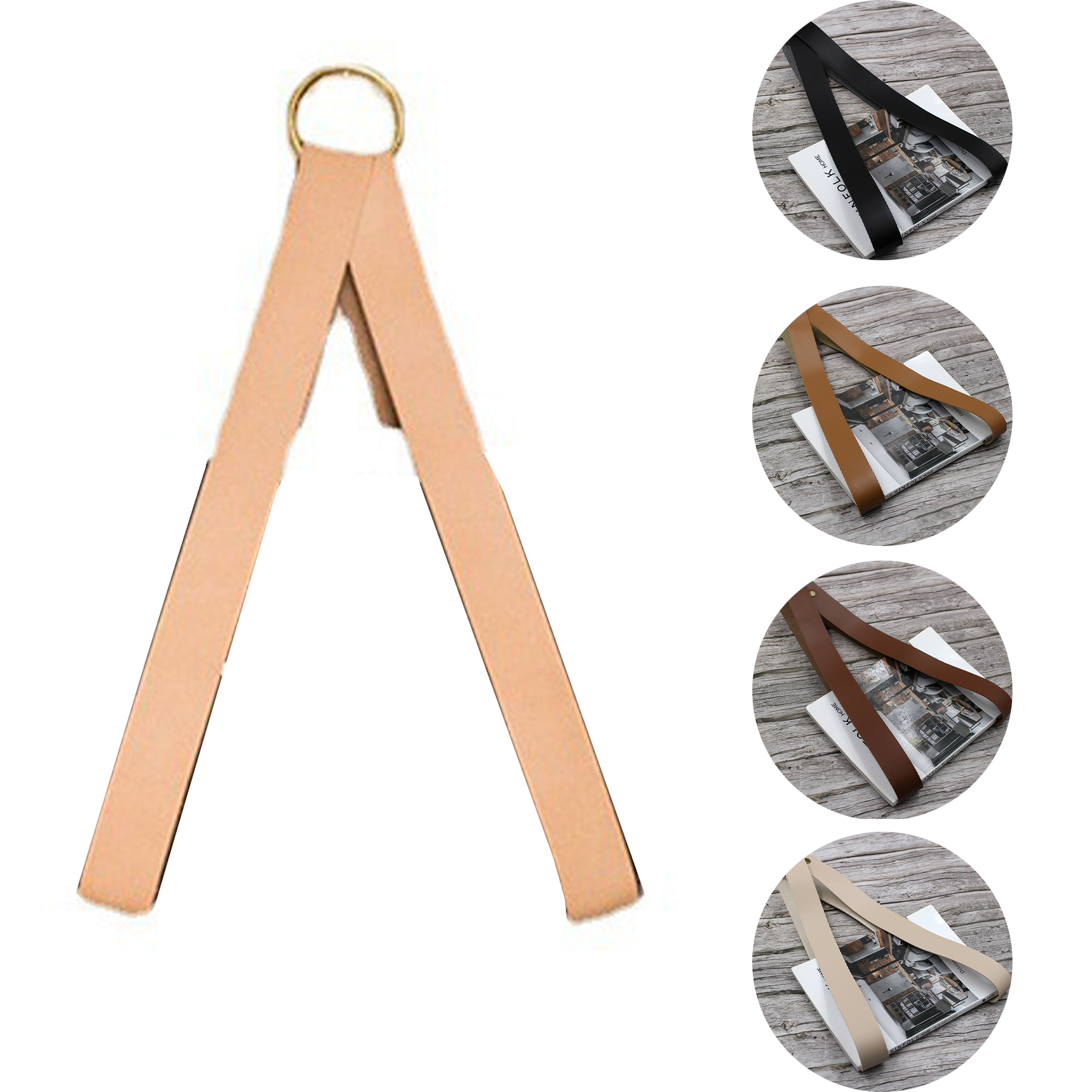 Leather Hanging File Holder 2