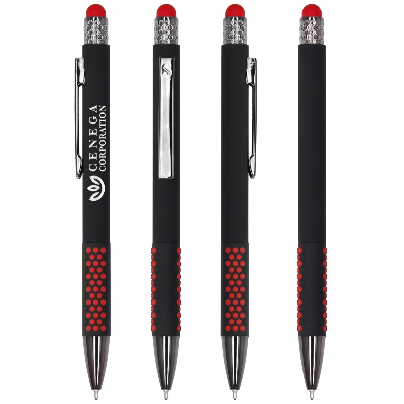 Honeycomb Stylus Gel Pen 4