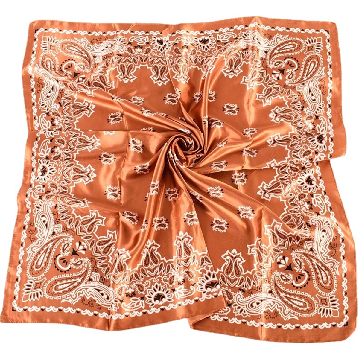 35.5 Inches Satin Head Scarf Bandana 3