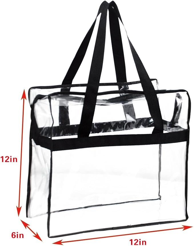 Security Travel & Gym Clear Bag 2