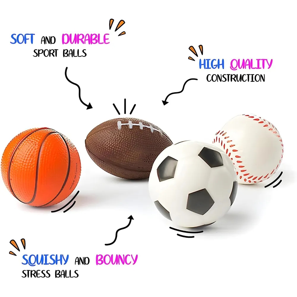 Mini Sport Stress Reliever  Ball Toys 3